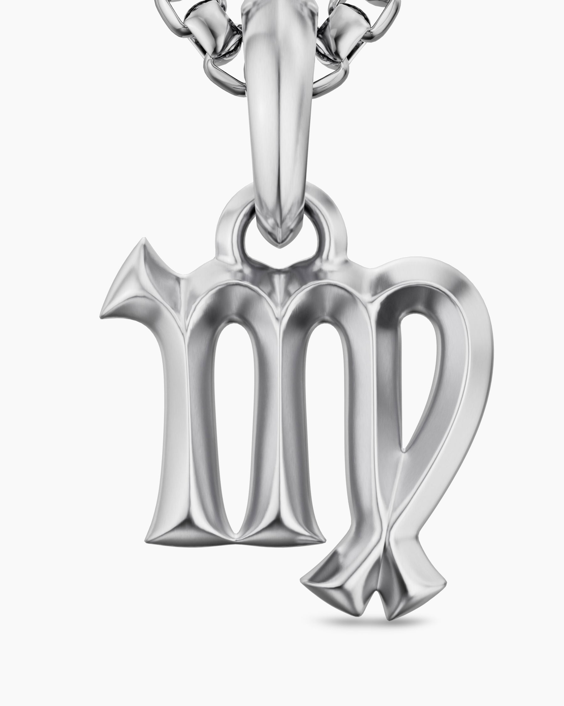 Virgo Amulet in Sterling Silver, 18.2mm - Image 5