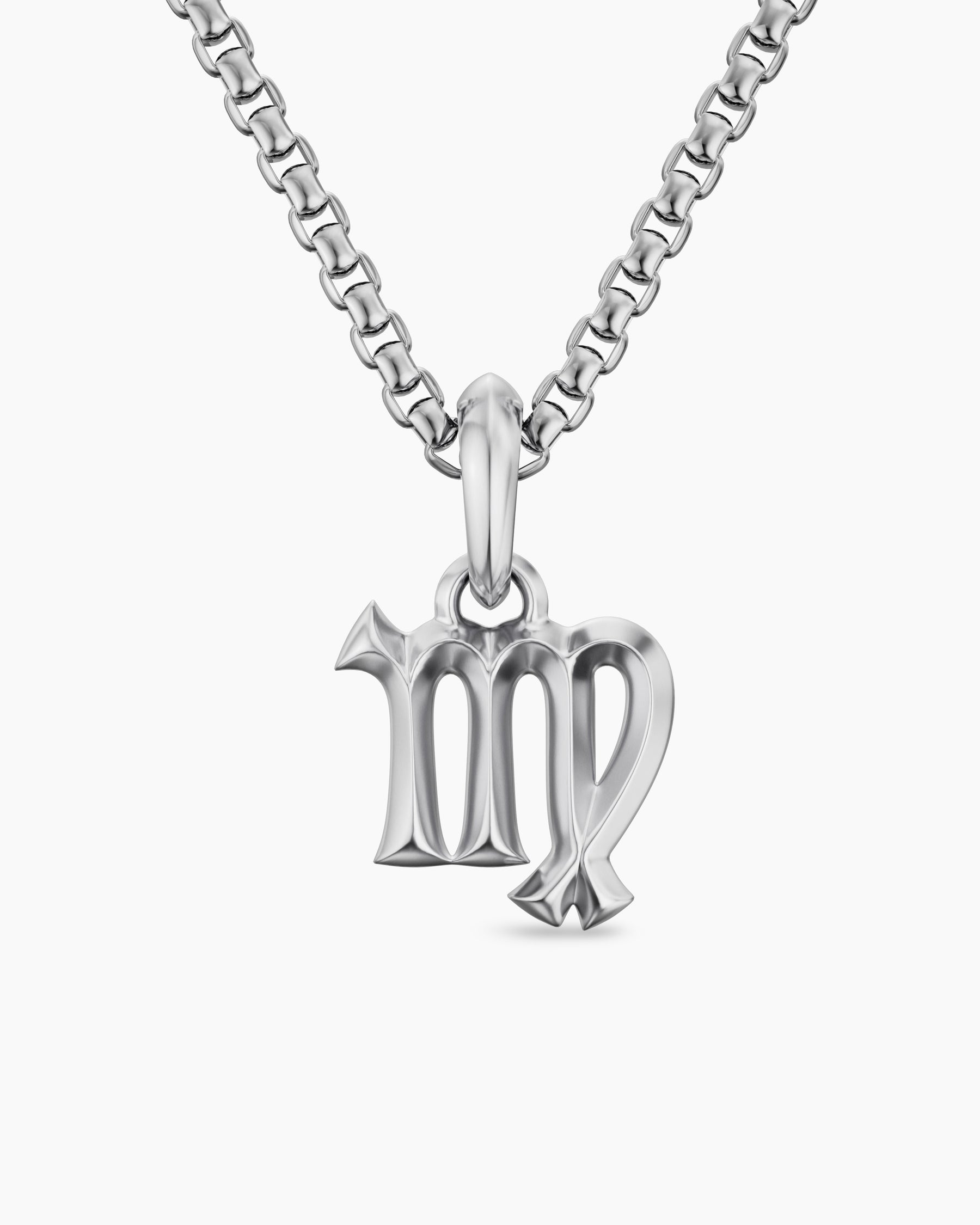 Virgo Amulet in Sterling Silver, 18.2mm