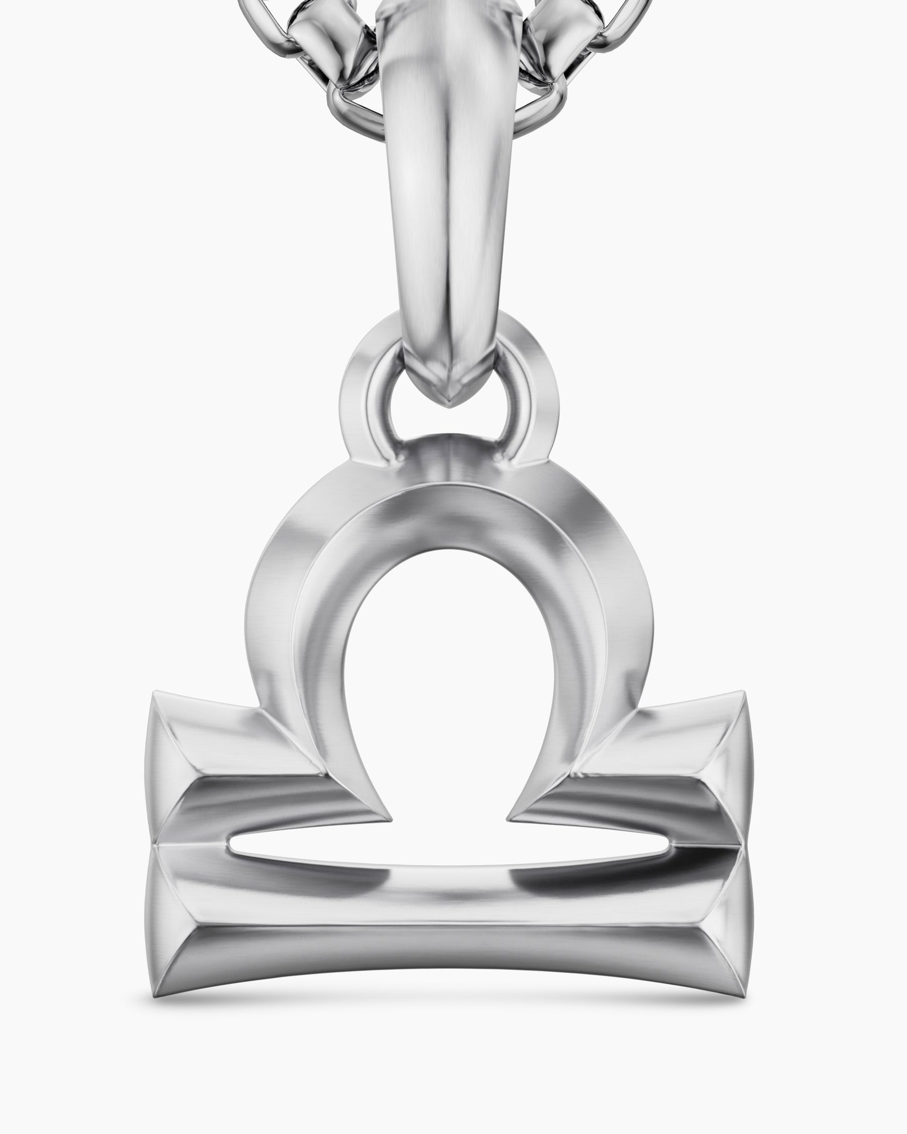 Libra Amulet in Sterling Silver, 17.4mm - Image 5