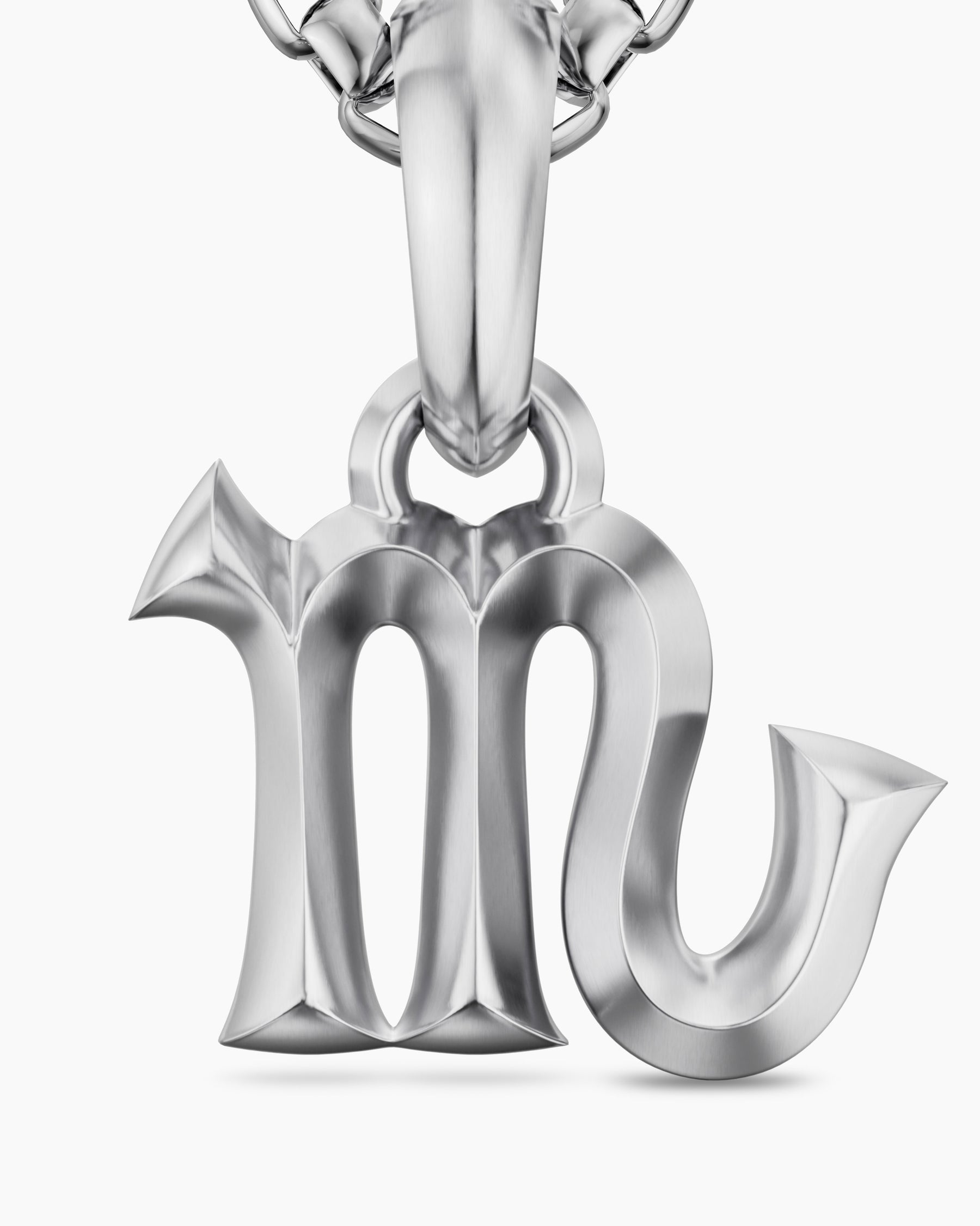 Scorpio Amulet in Sterling Silver, 15.7mm - Image 5