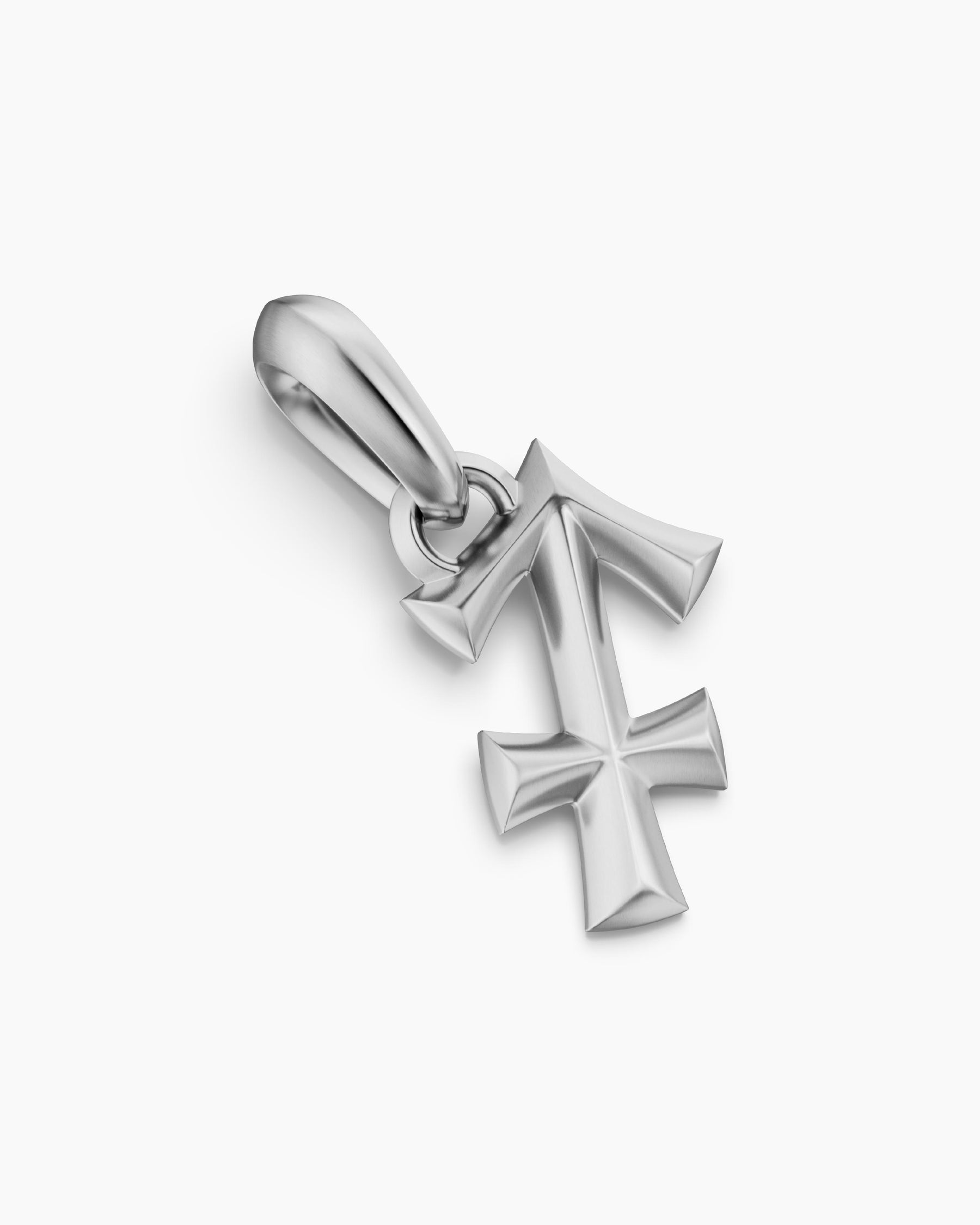 Sagittarius Amulet in Sterling Silver, 19.6mm - Image 3
