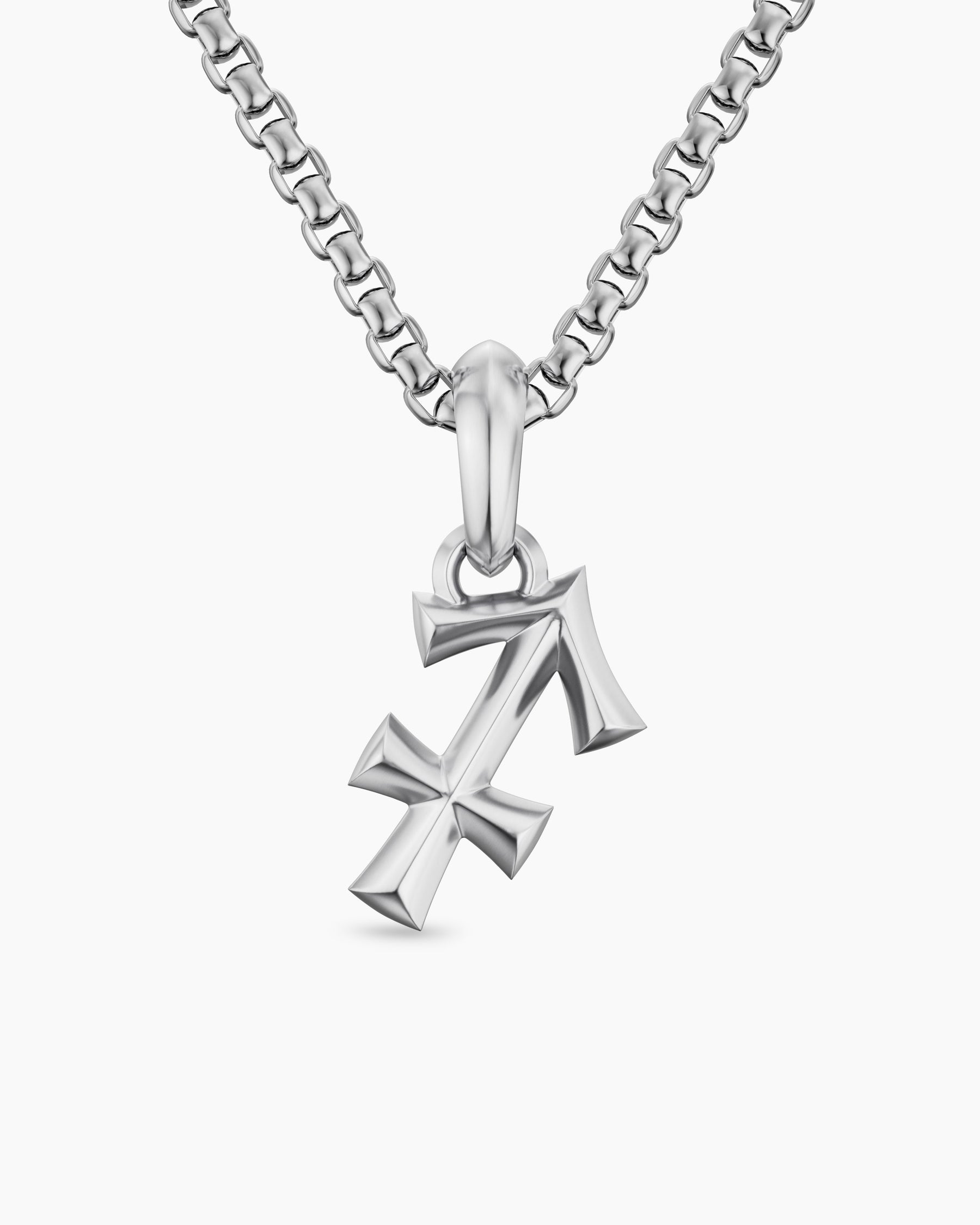 Sagittarius Amulet in Sterling Silver, 19.6mm