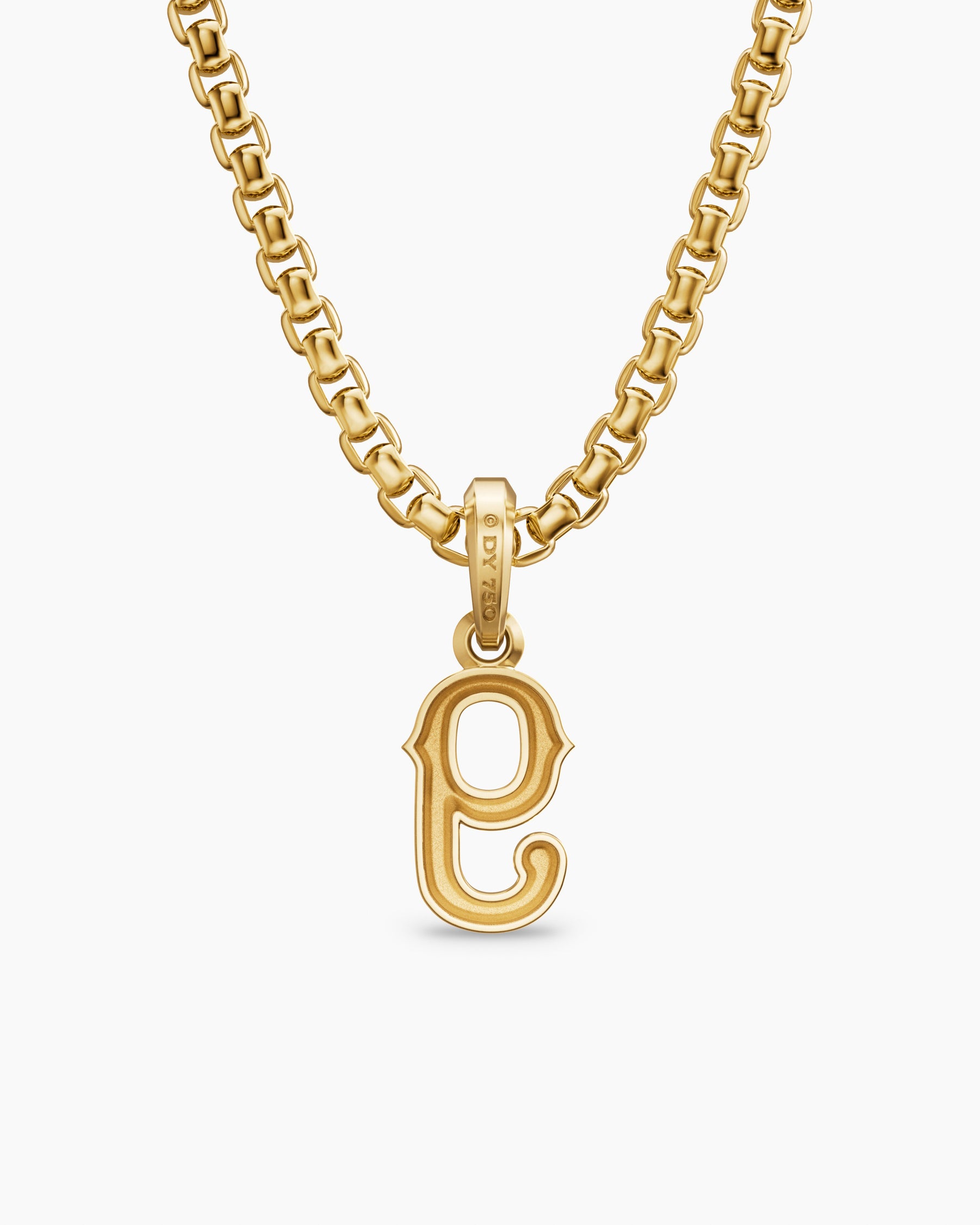 Number Nine Amulet in 18K Yellow Gold, 14.8mm - Image 4