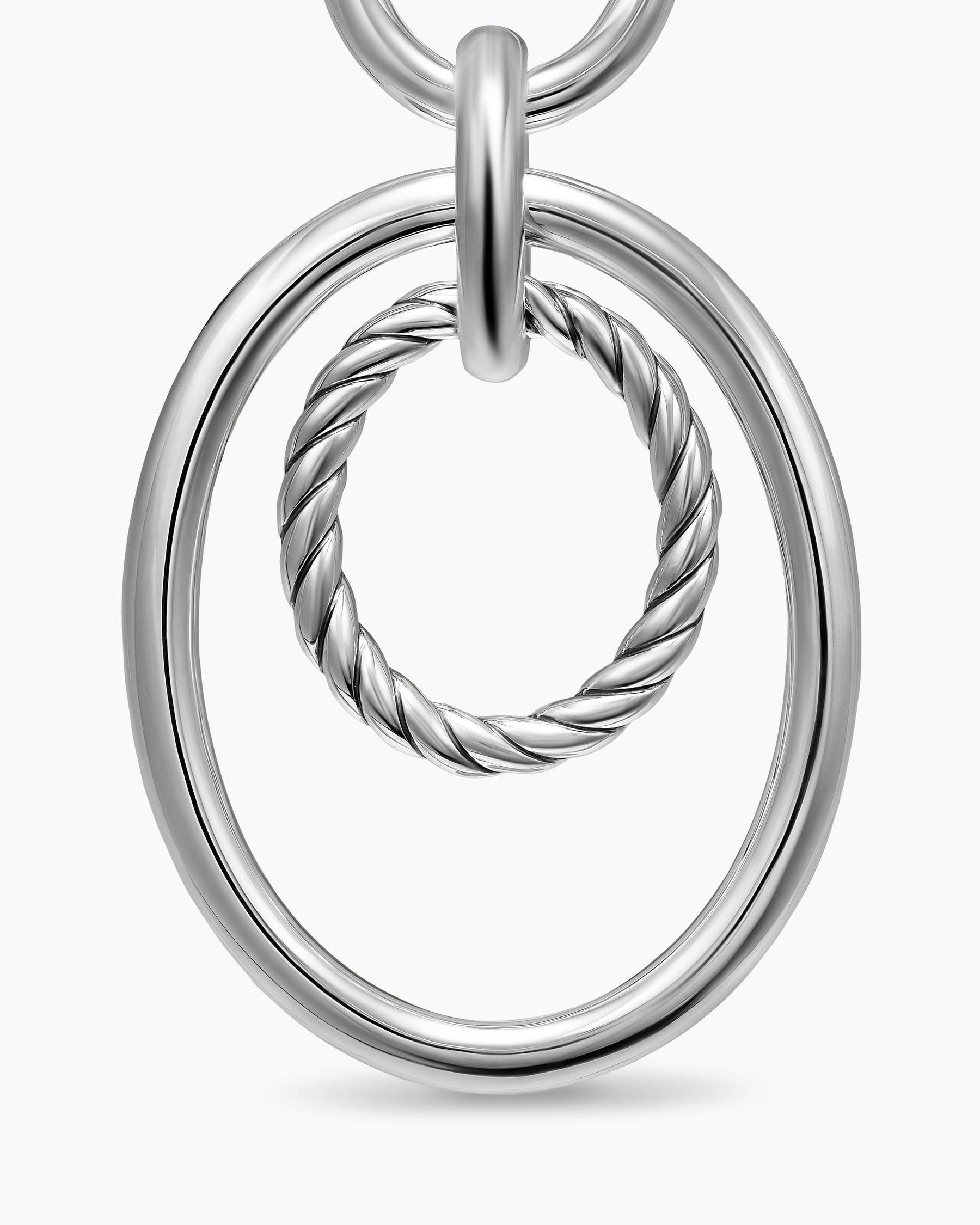DY Mercer Mobile Drop Earrings in Sterling Silver, 65.7mm - Image 4