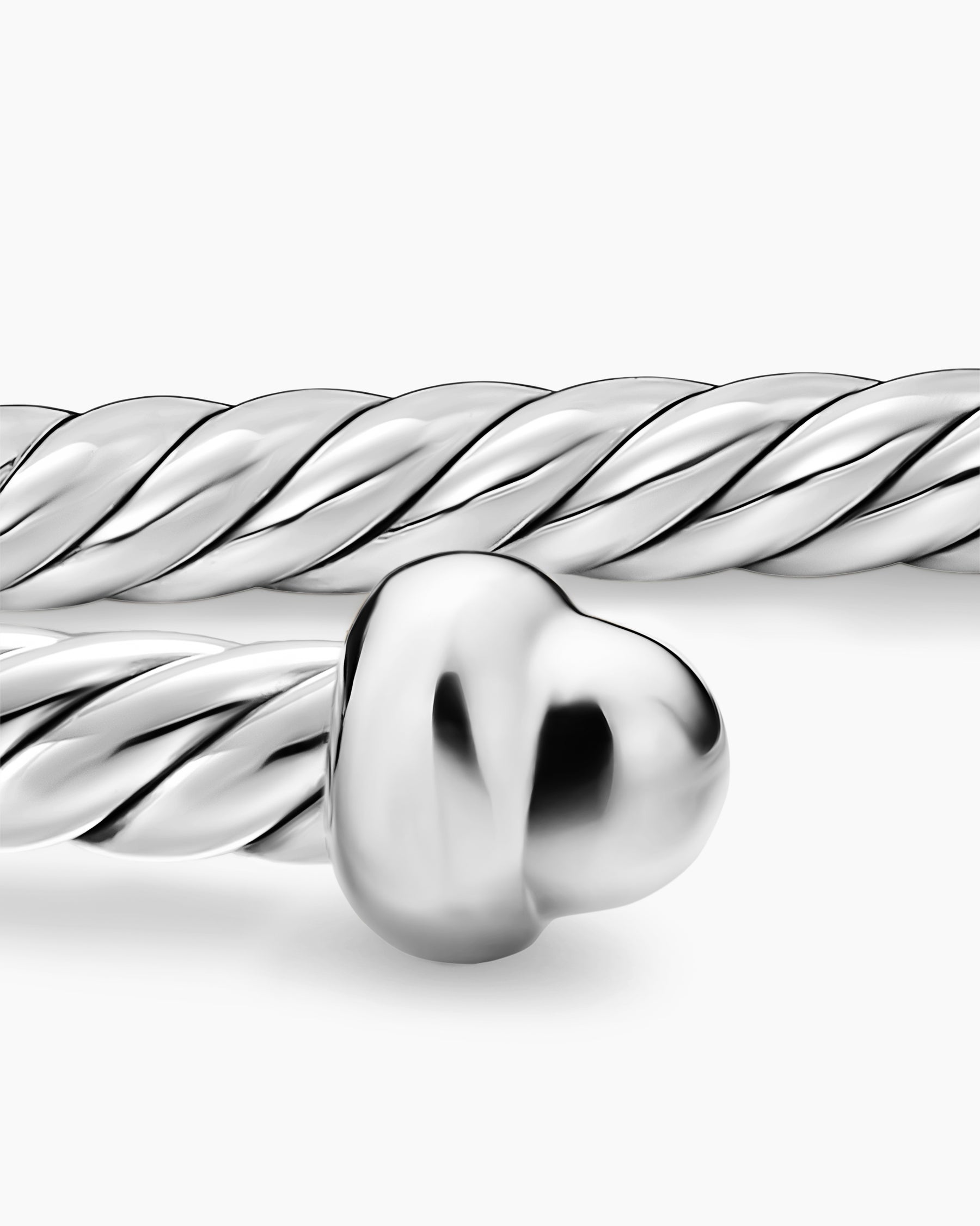 Micro Cable Flex Teen Bracelet in Sterling Silver, 2.6mm - Image 5