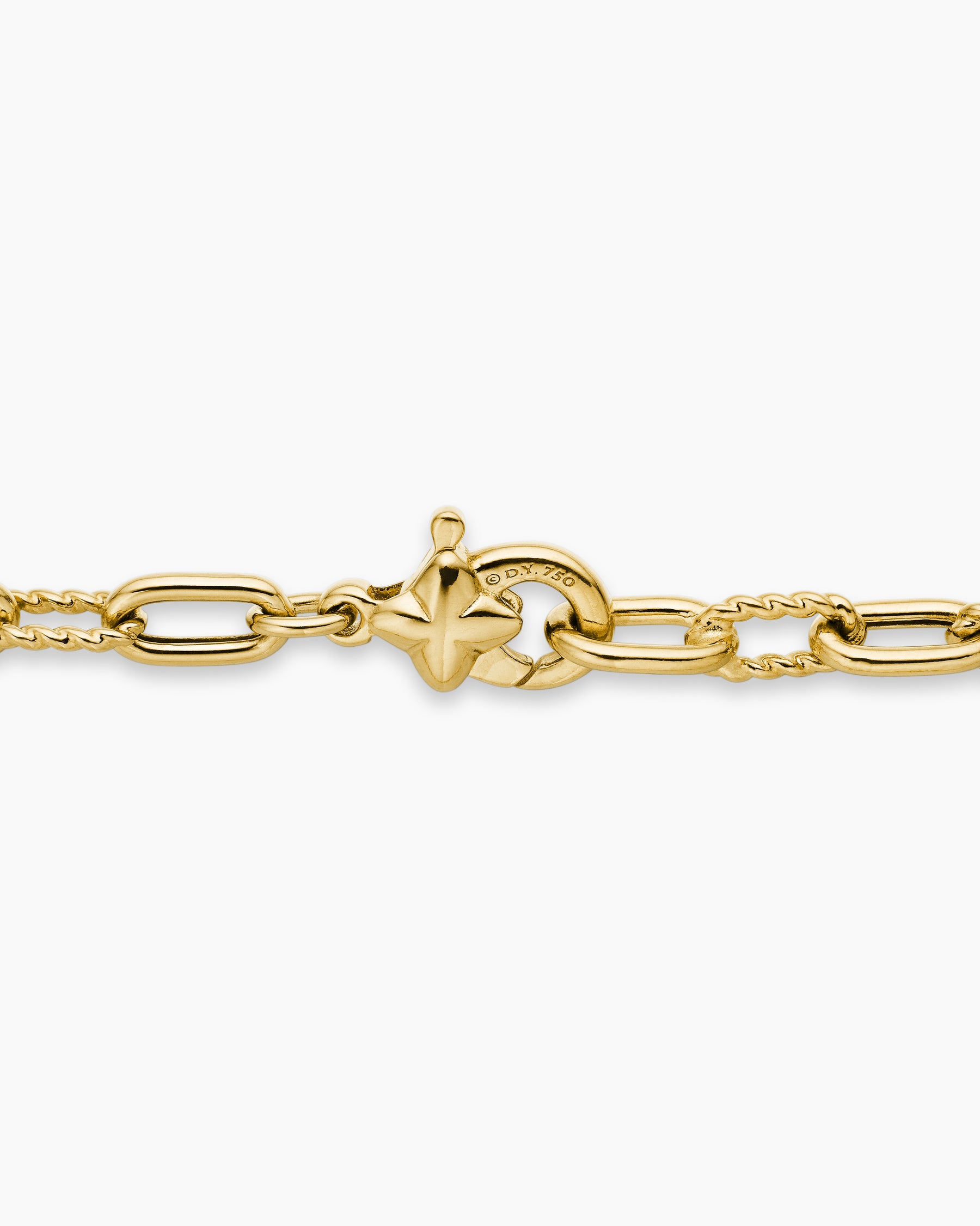 DY Madison Chain Necklace in 18K Yellow Gold, 3mm - Image 5