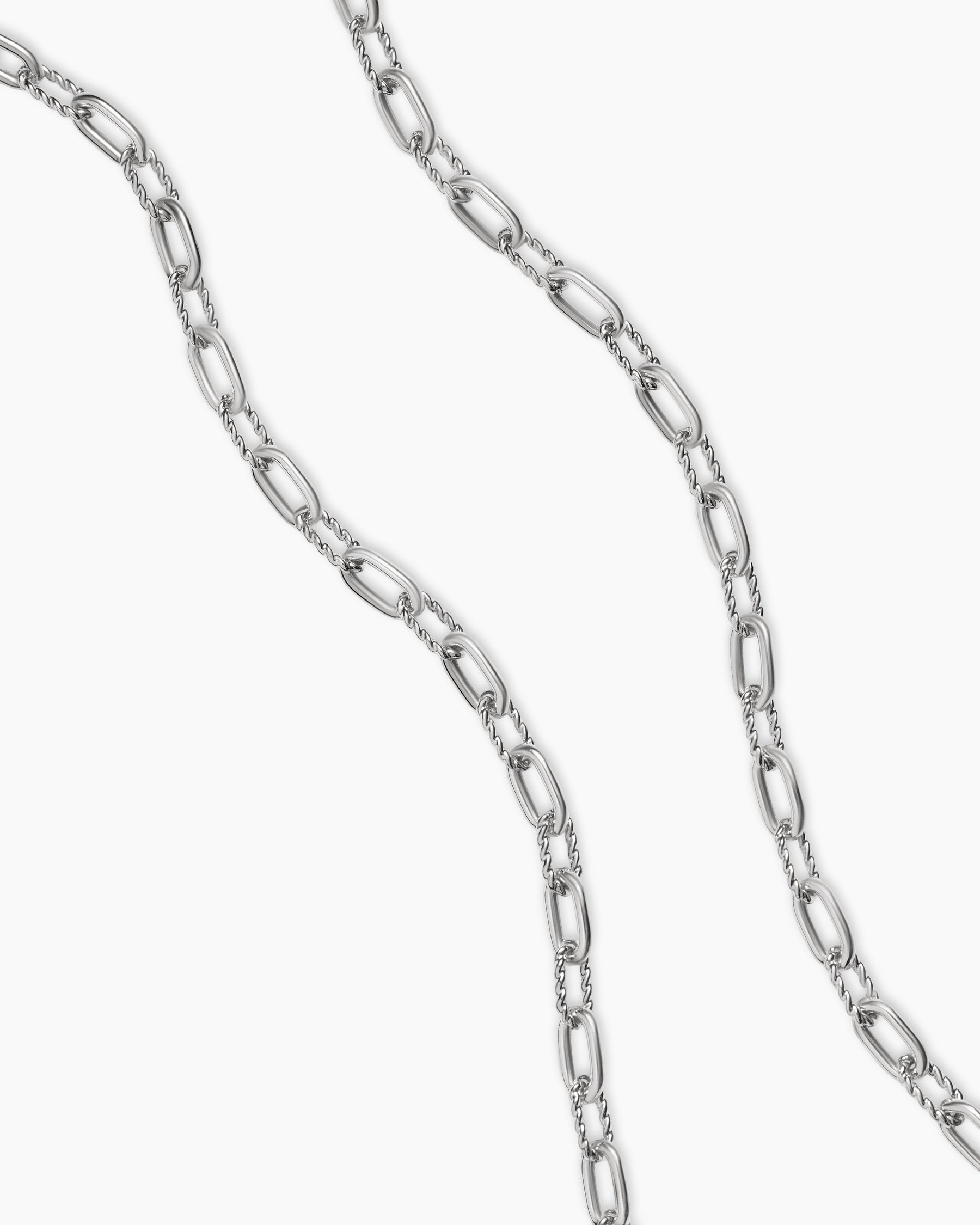 DY Madison Chain Necklace in Sterling Silver, 3mm - Image 3