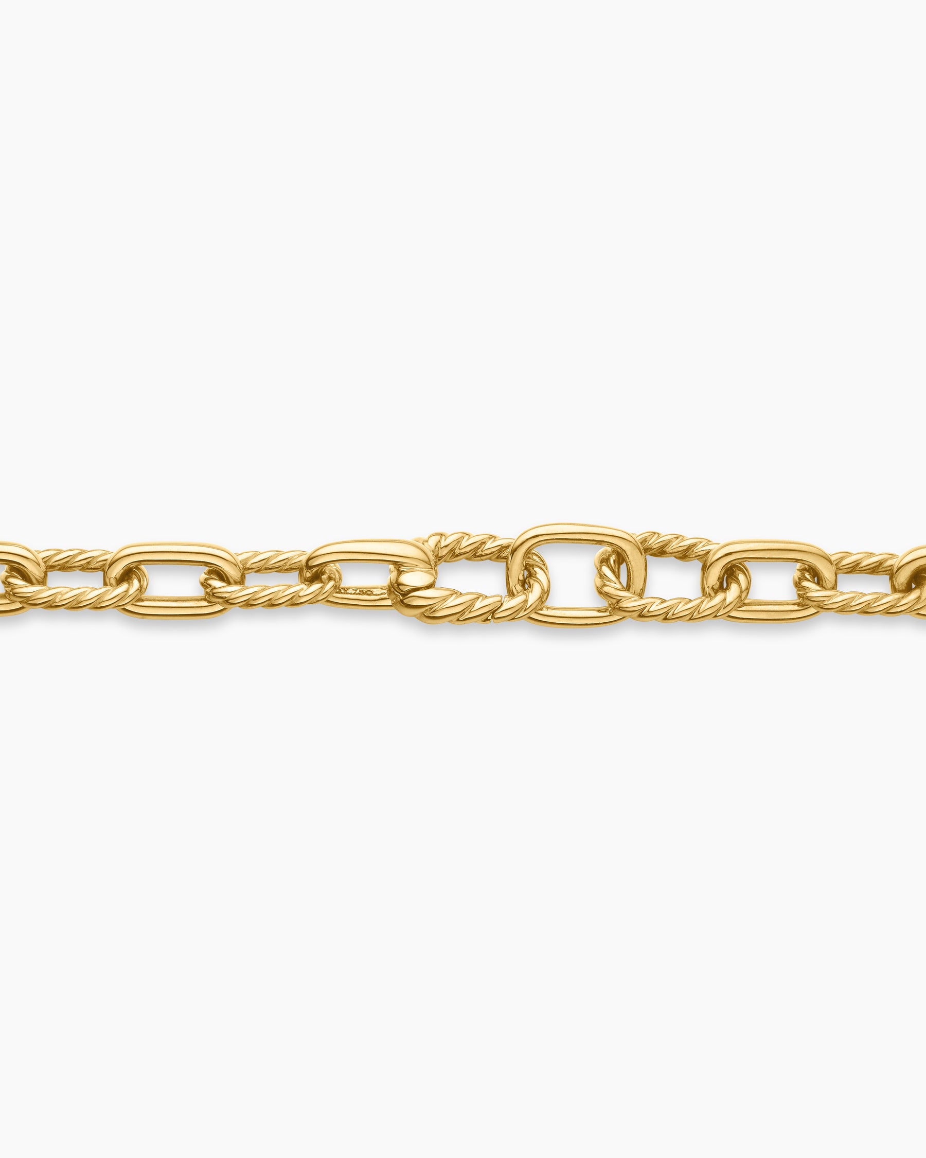 DY Madison Chain Necklace in 18K Yellow Gold, 6mm - Image 5