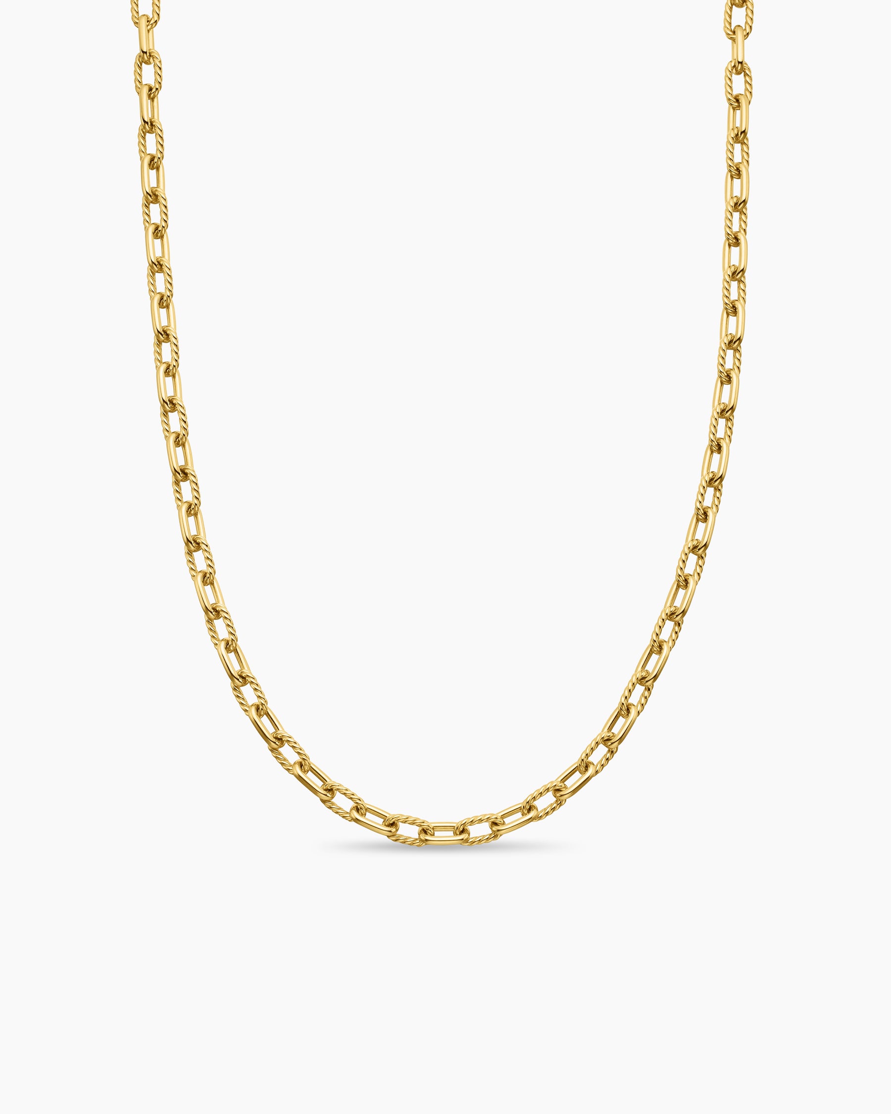DY Madison Chain Necklace in 18K Yellow Gold, 6mm