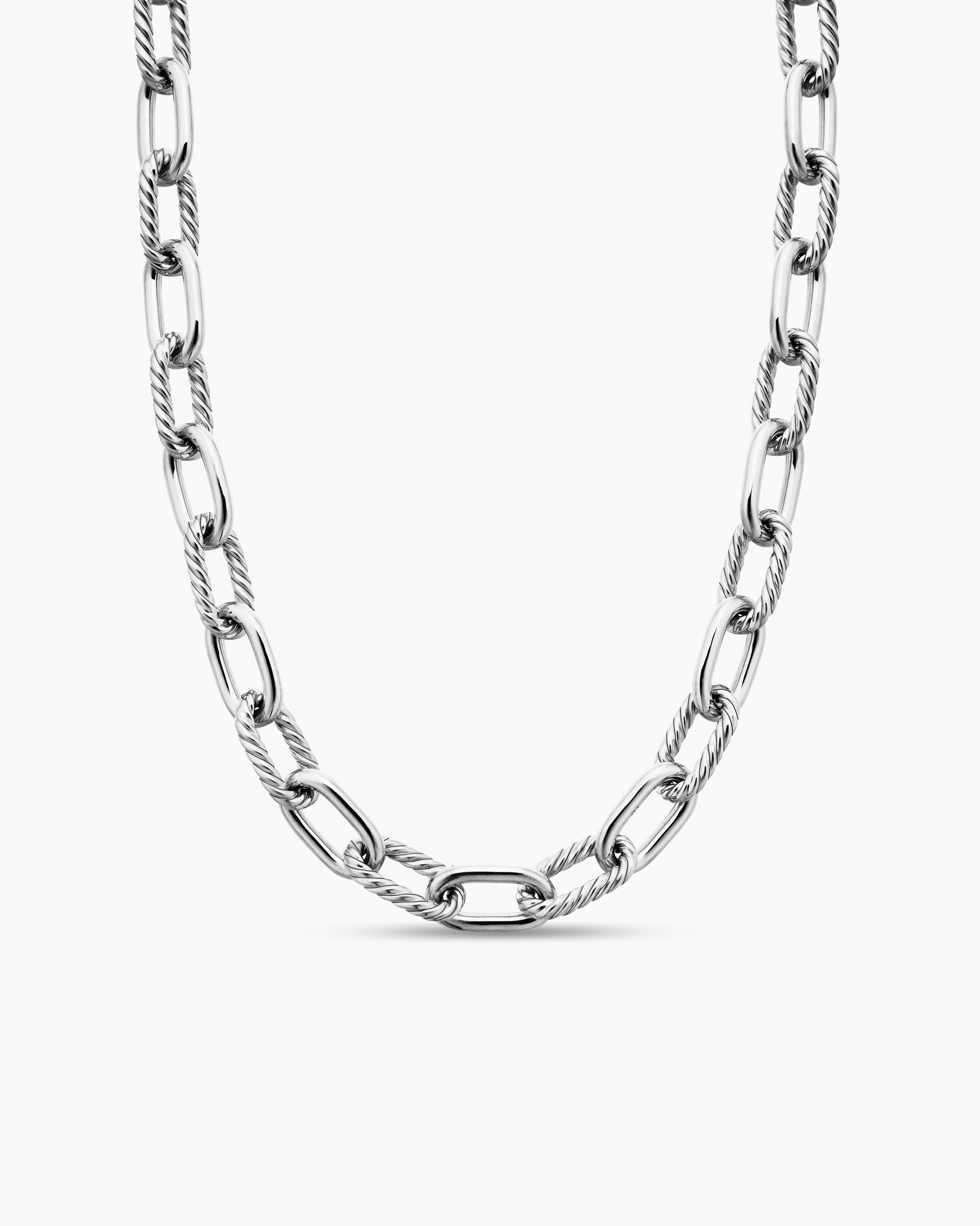 DY Madison Chain Necklace in Sterling Silver, 11mm