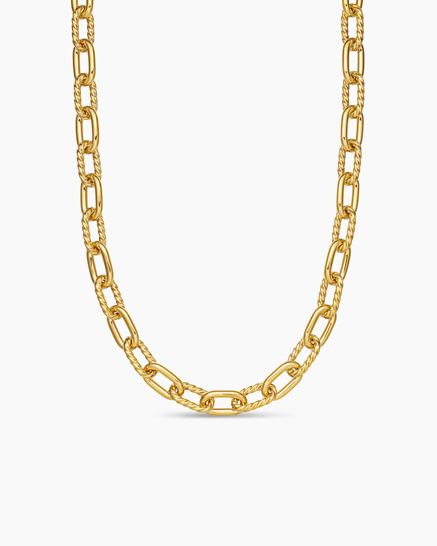 DY Madison Chain Necklace in 18K Yellow Gold, 8.5mm