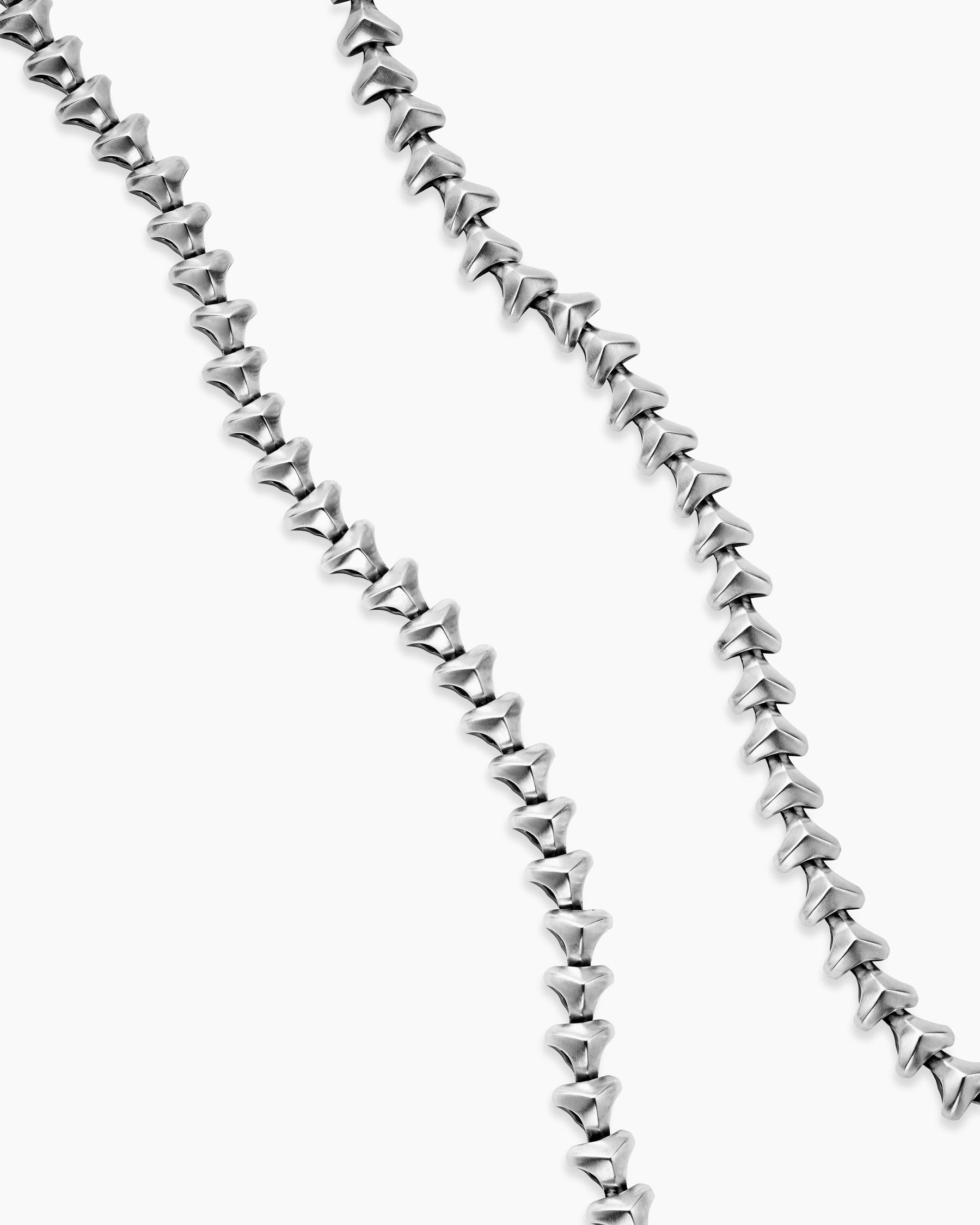Armory Necklace in Sterling Silver, 9.5mm - Image 3