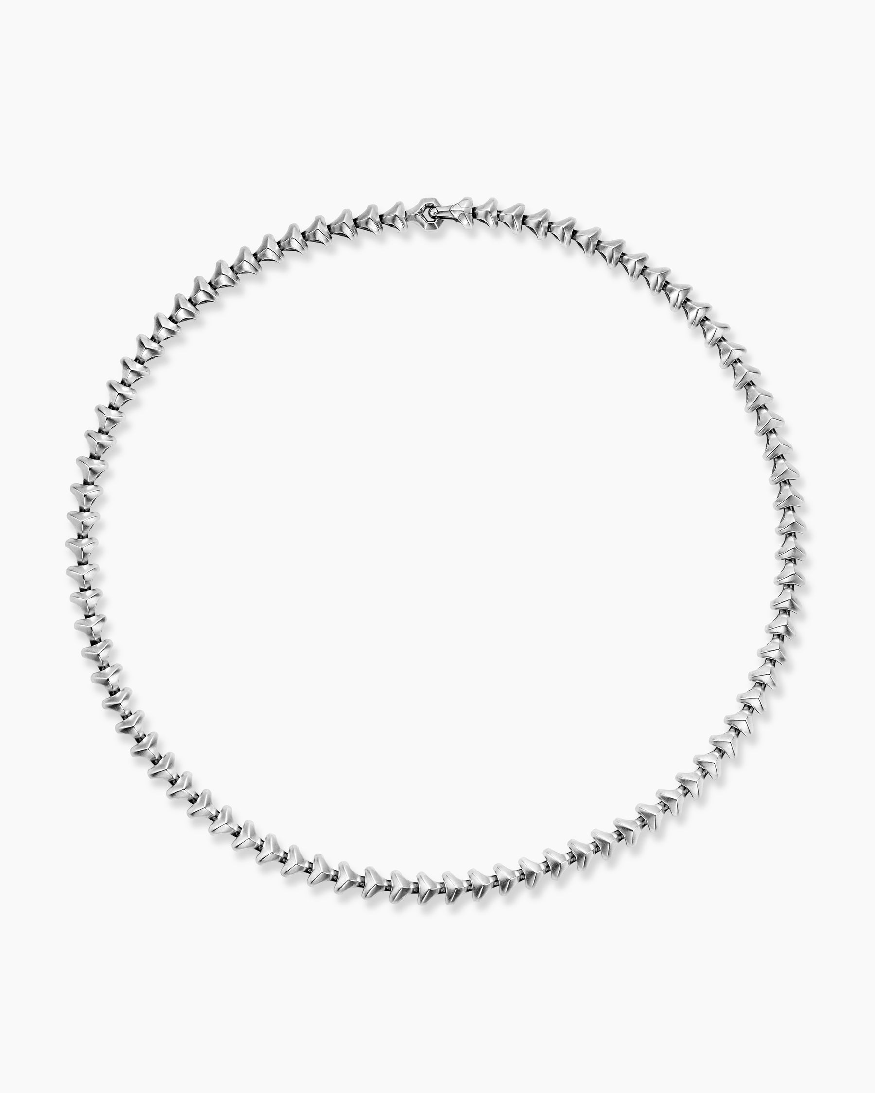 Armory Necklace in Sterling Silver, 9.5mm - Image 4