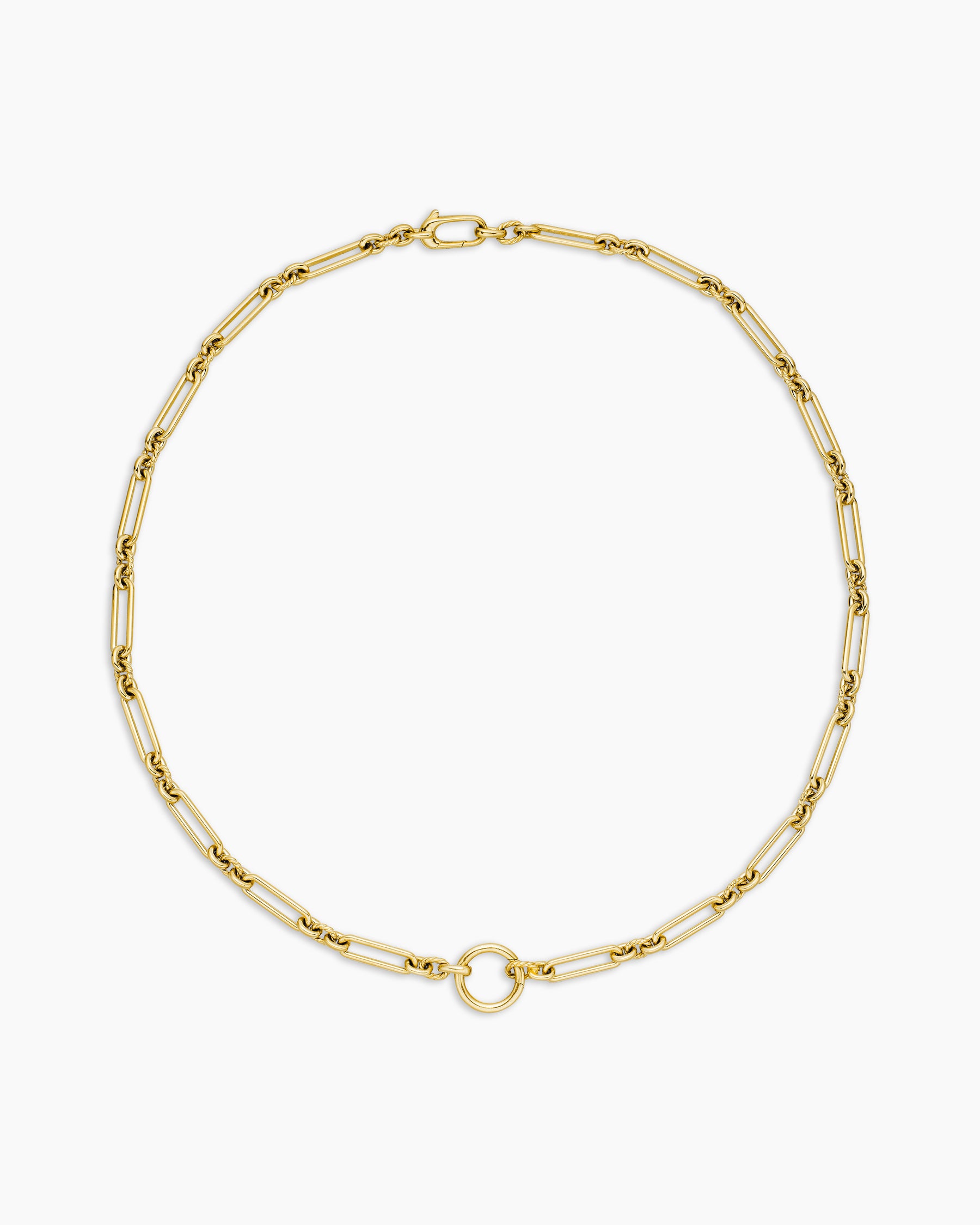 Lexington Chain Necklace in 18K Yellow Gold, 4.5mm - Image 4