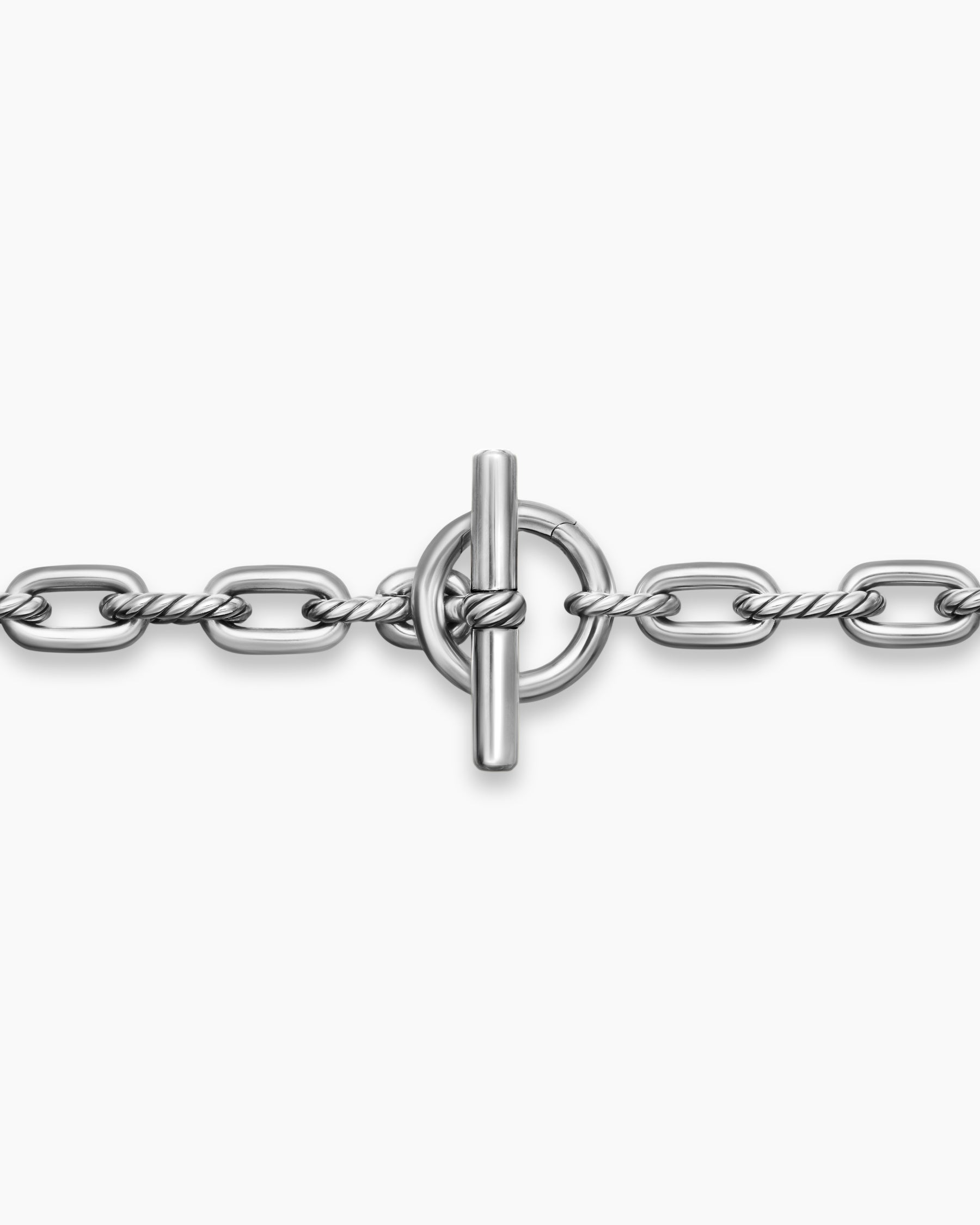 DY Madison Toggle Chain Necklace in Sterling Silver, 5.5mm - Image 5