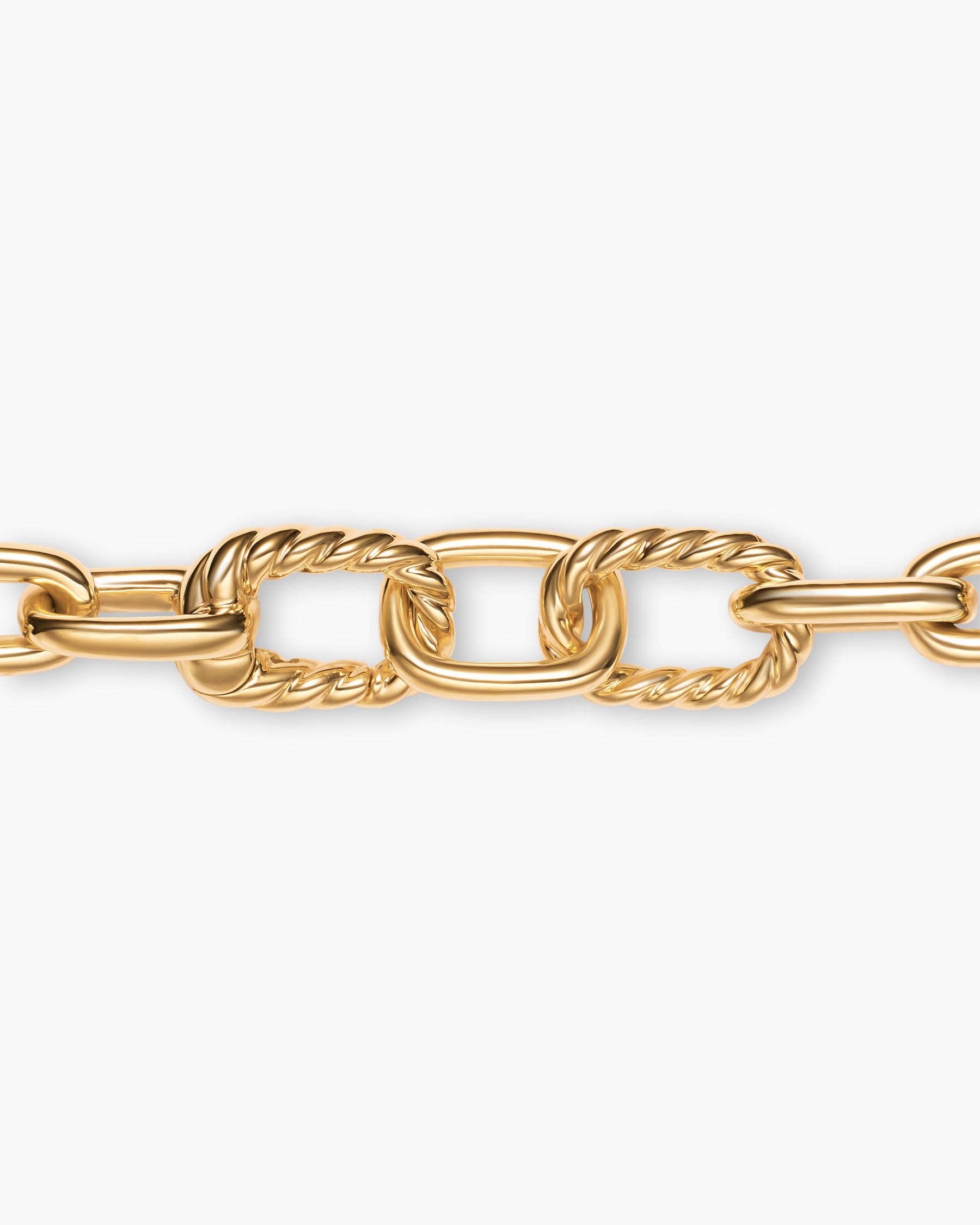 DY Madison Chain Necklace in 18K Yellow Gold, 6mm - Image 5