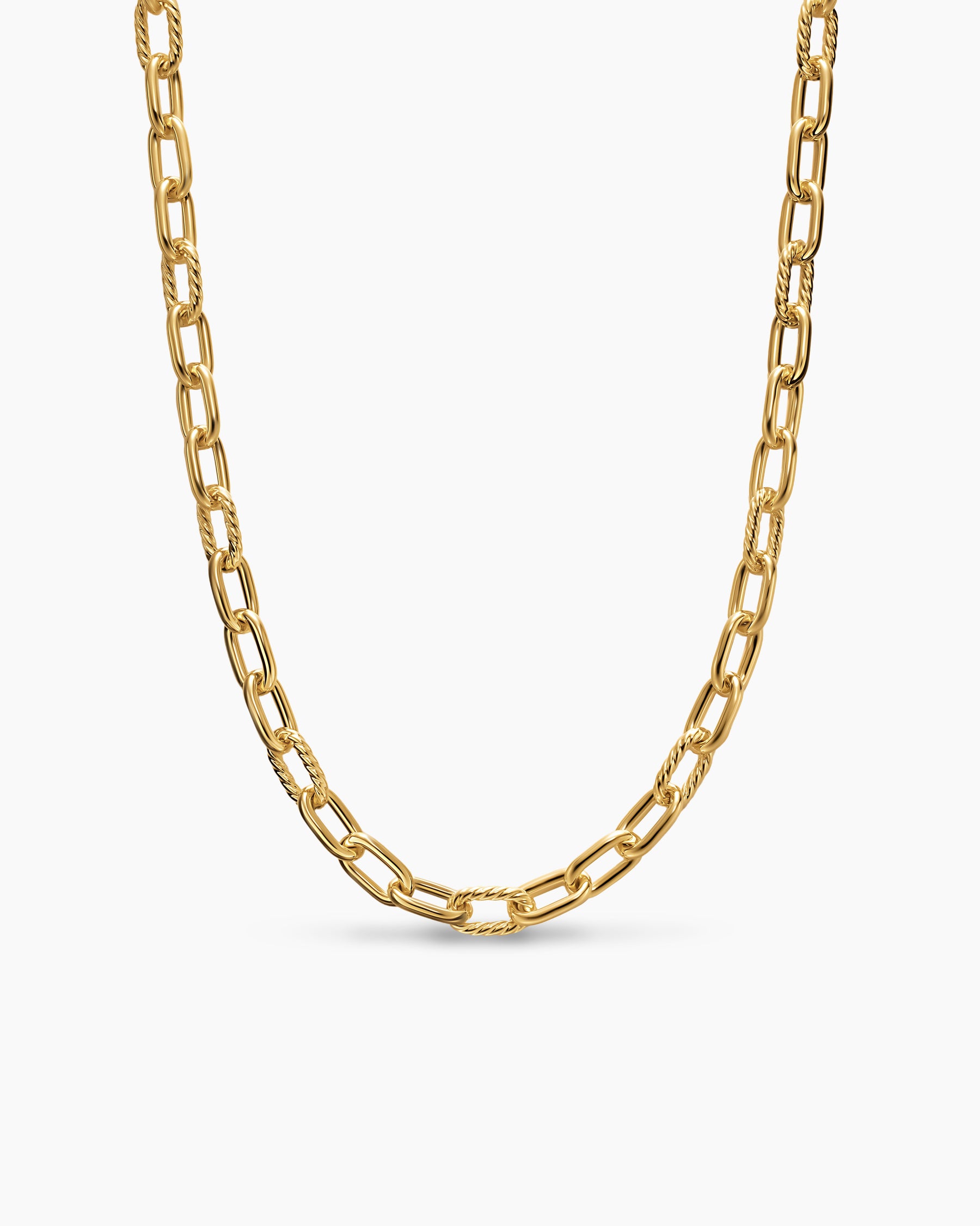 DY Madison Chain Necklace in 18K Yellow Gold, 8.5mm