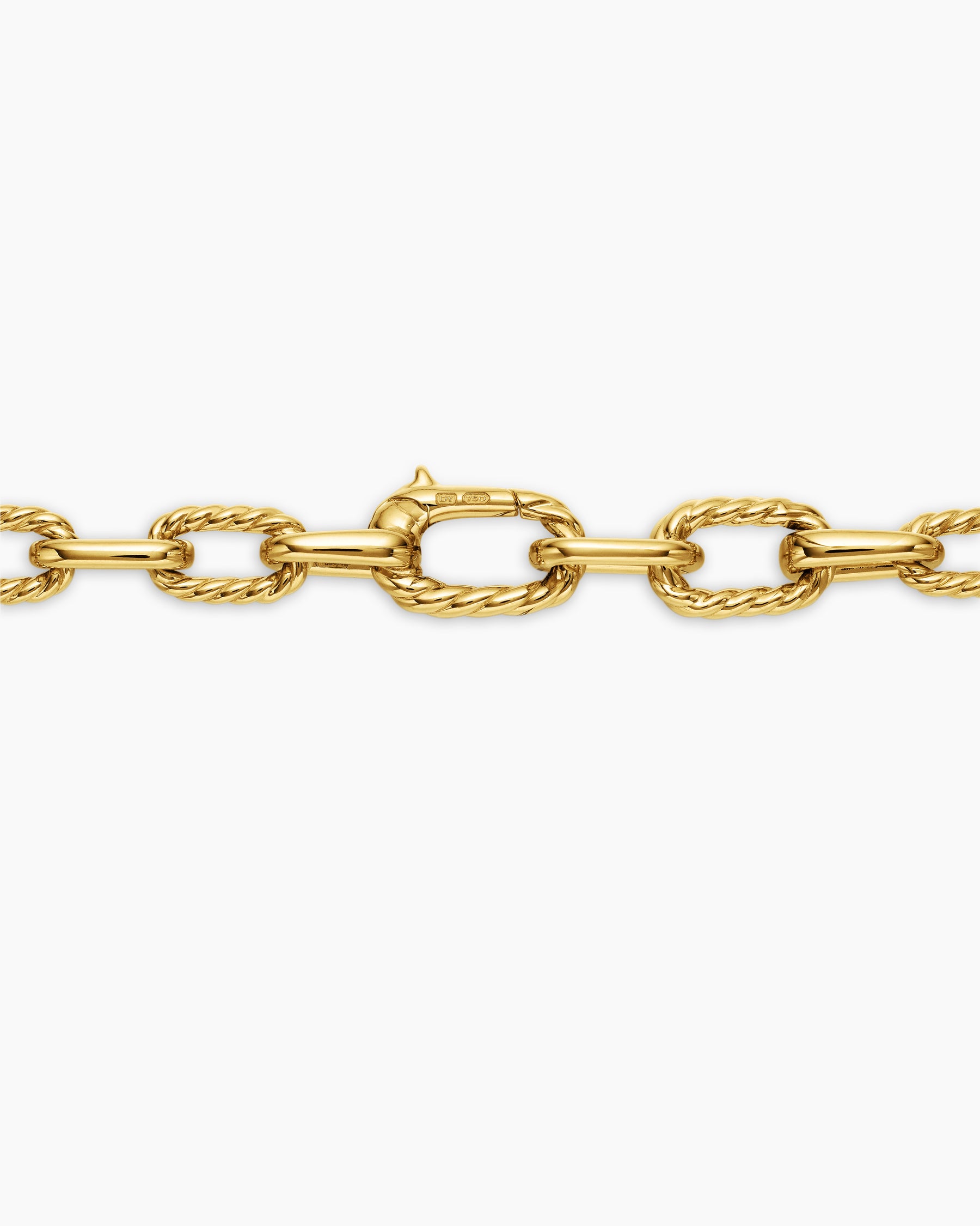 DY Madison Chain Necklace in 18K Yellow Gold, 6mm - Image 5