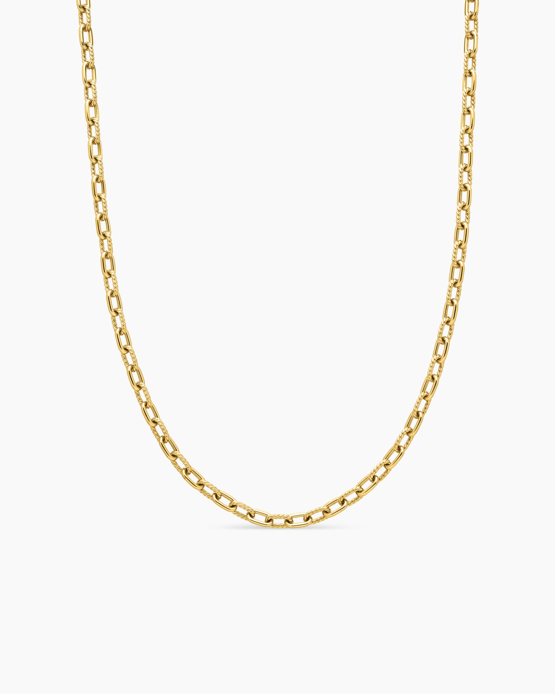DY Madison Chain Necklace in 18K Yellow Gold, 6mm