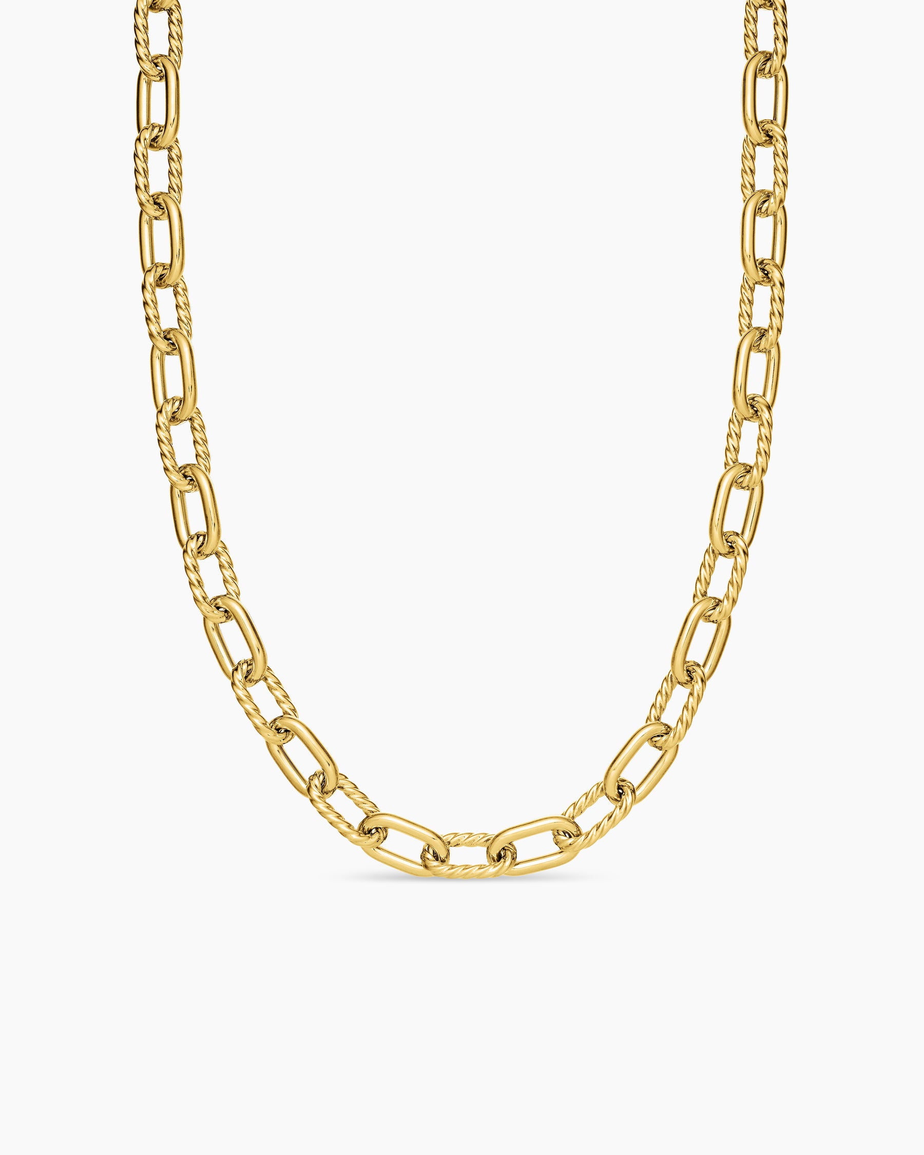 DY Madison Chain Necklace in 18K Yellow Gold, 8.5mm