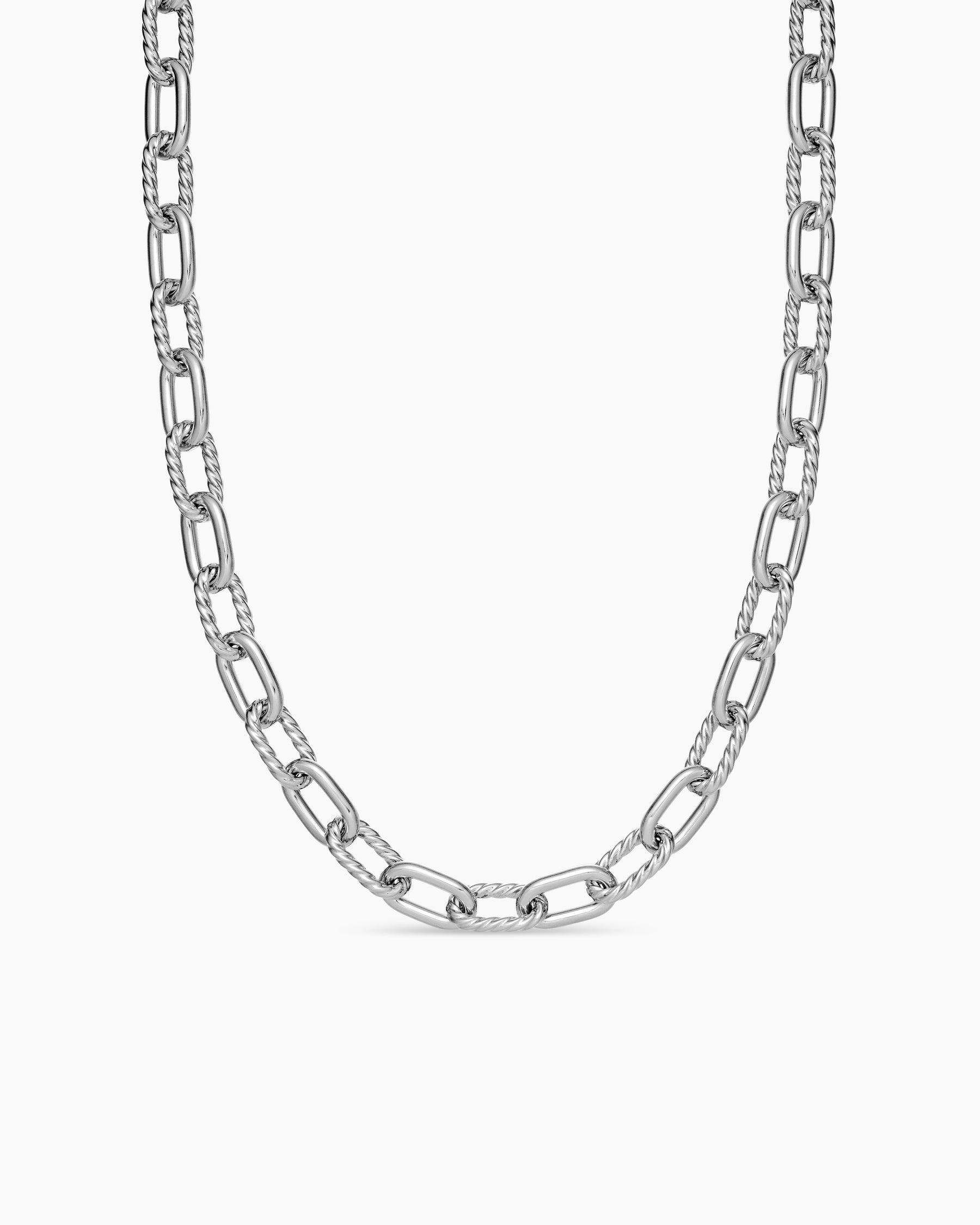 DY Madison Chain Necklace in Sterling Silver, 8.5mm