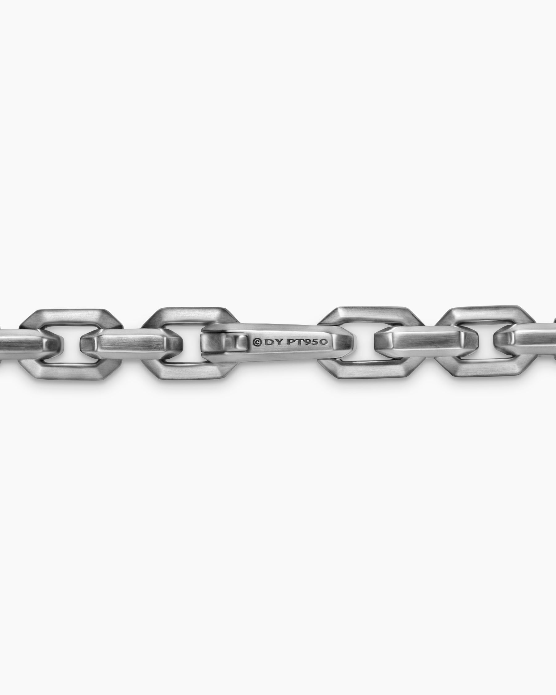 Streamline Link Necklace in Platinum, 5.5mm - Image 5