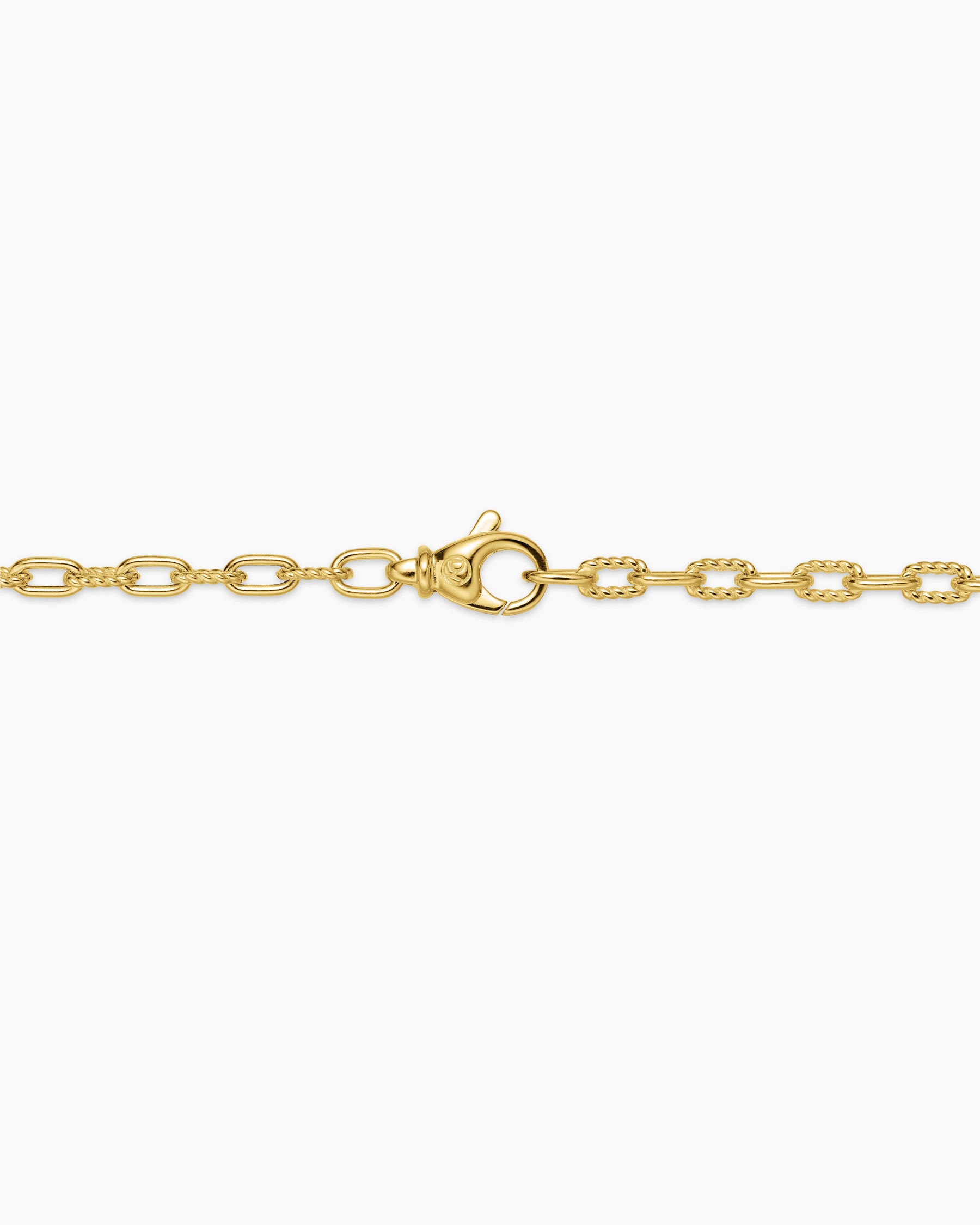 DY Madison Chain Necklace in 18K Yellow Gold, 3mm - Image 5