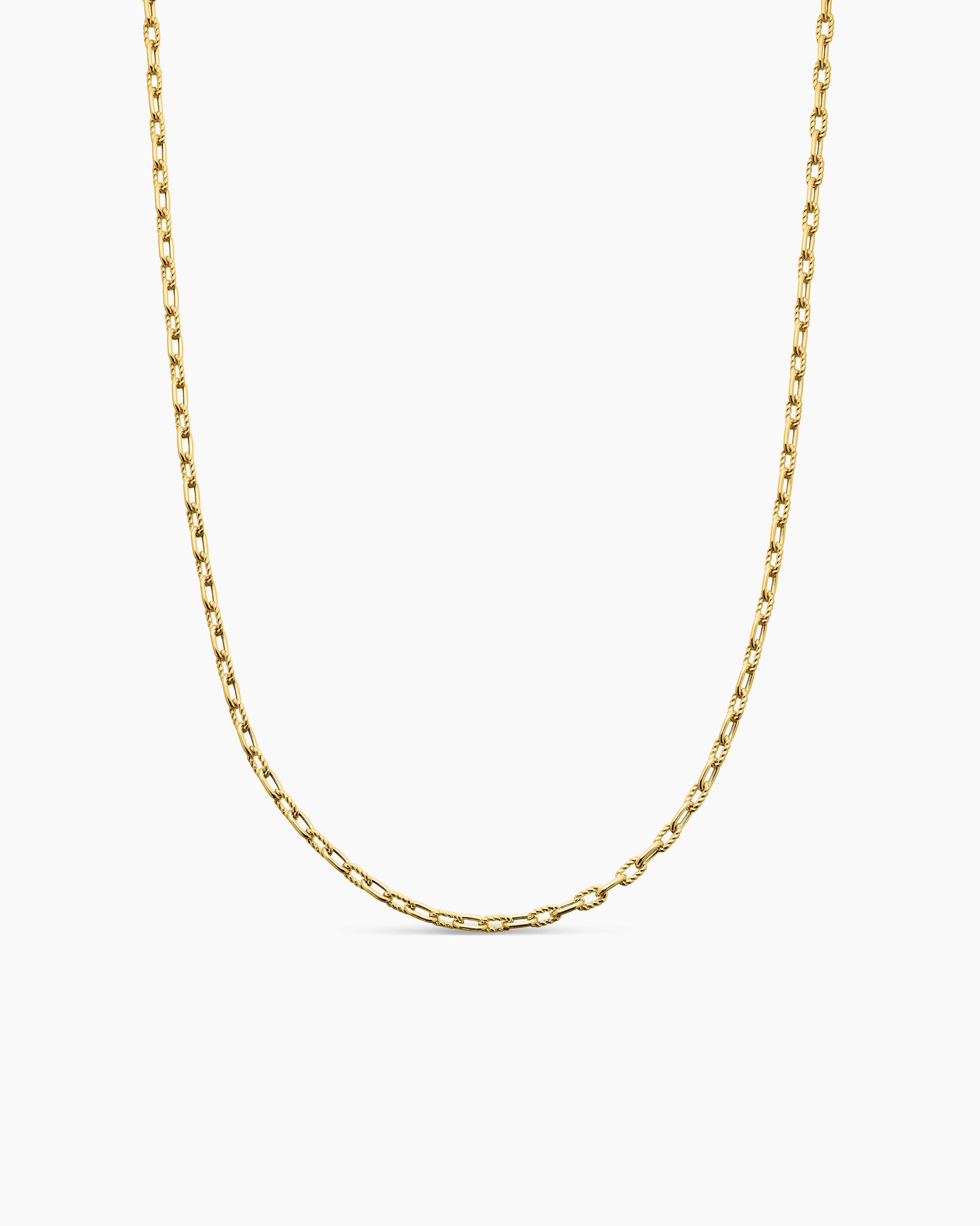 DY Madison Chain Necklace in 18K Yellow Gold, 3mm