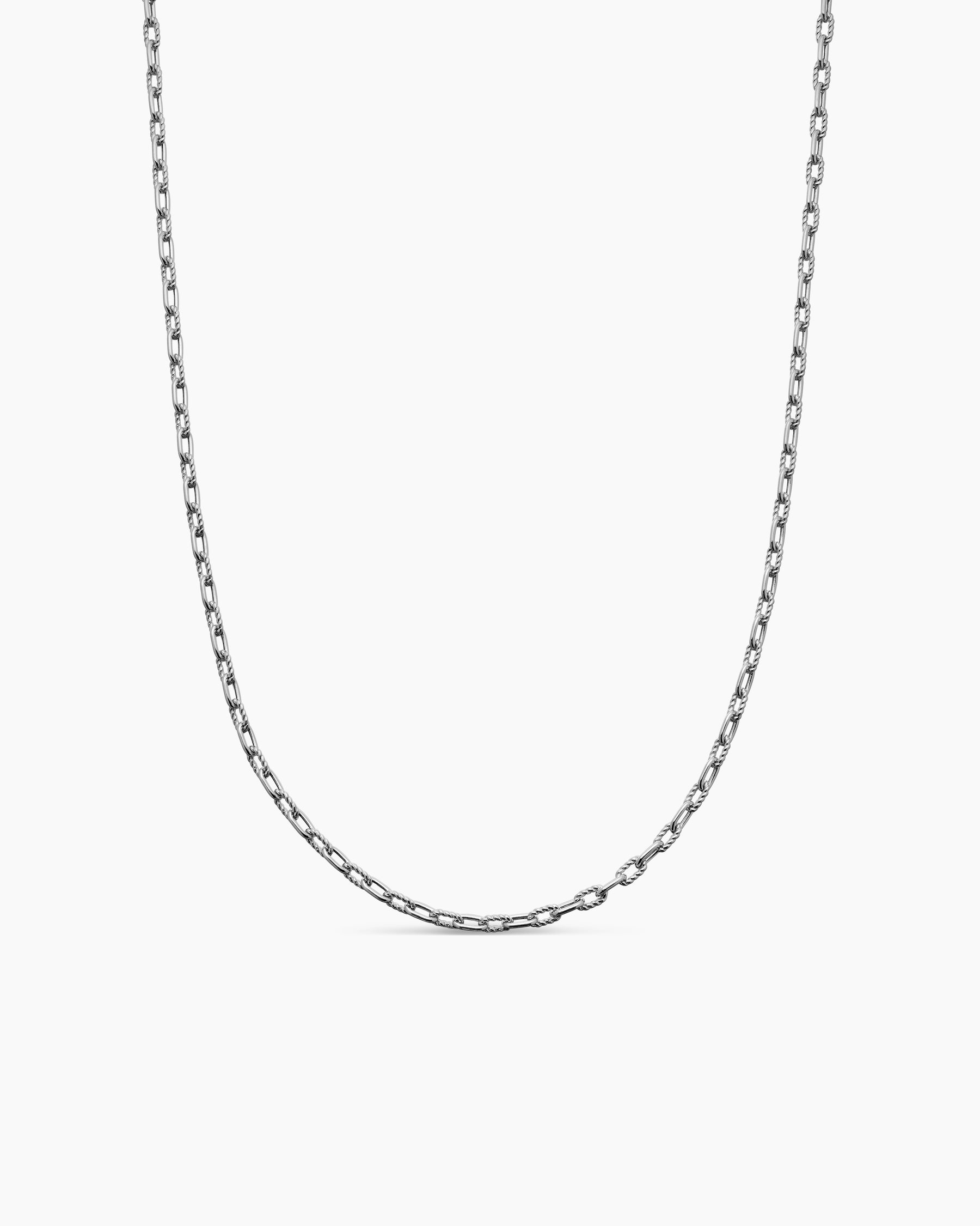 DY Madison Chain Necklace in Sterling Silver, 3mm
