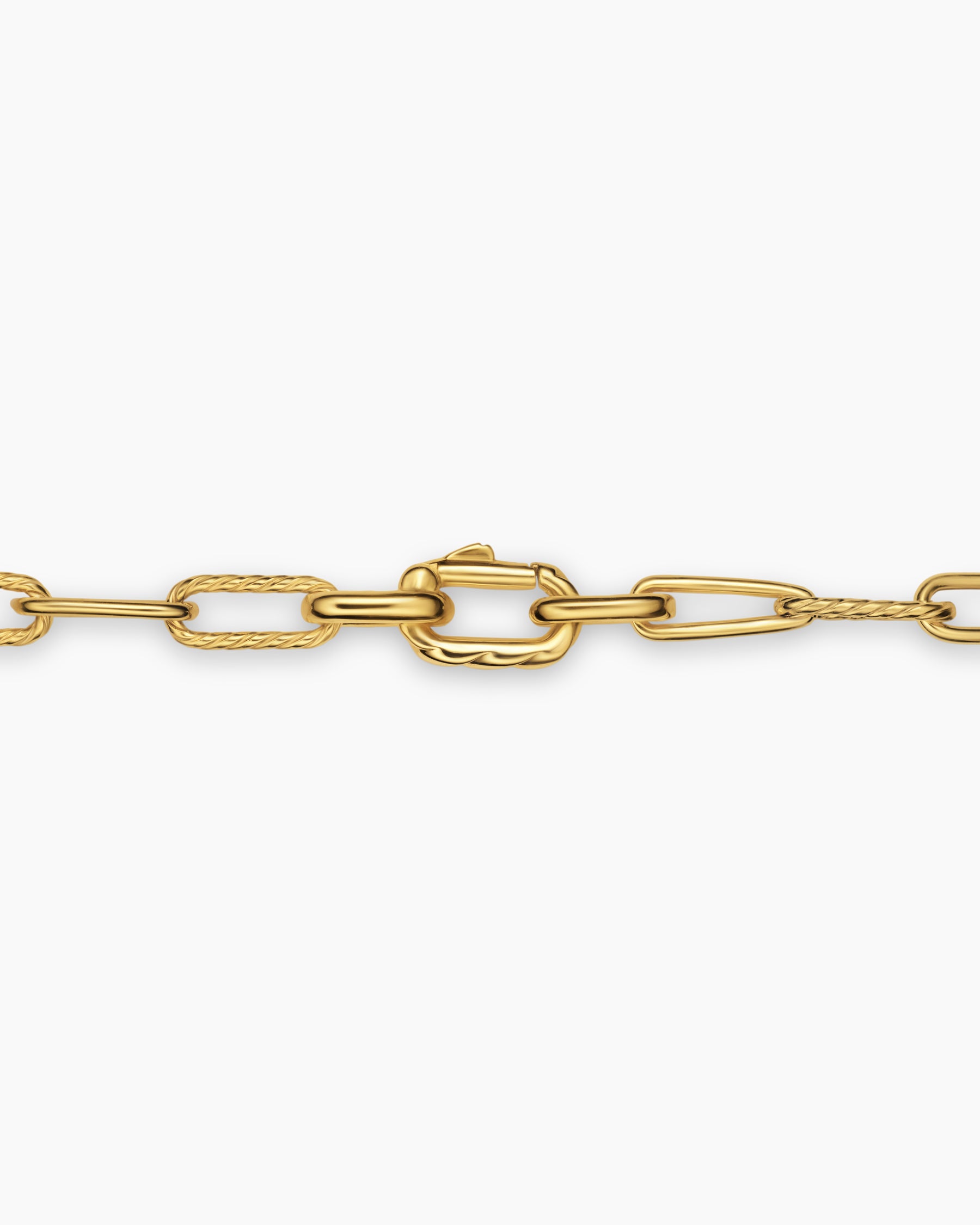DY Madison Chain Necklace in 18K Yellow Gold, 4mm - Image 5