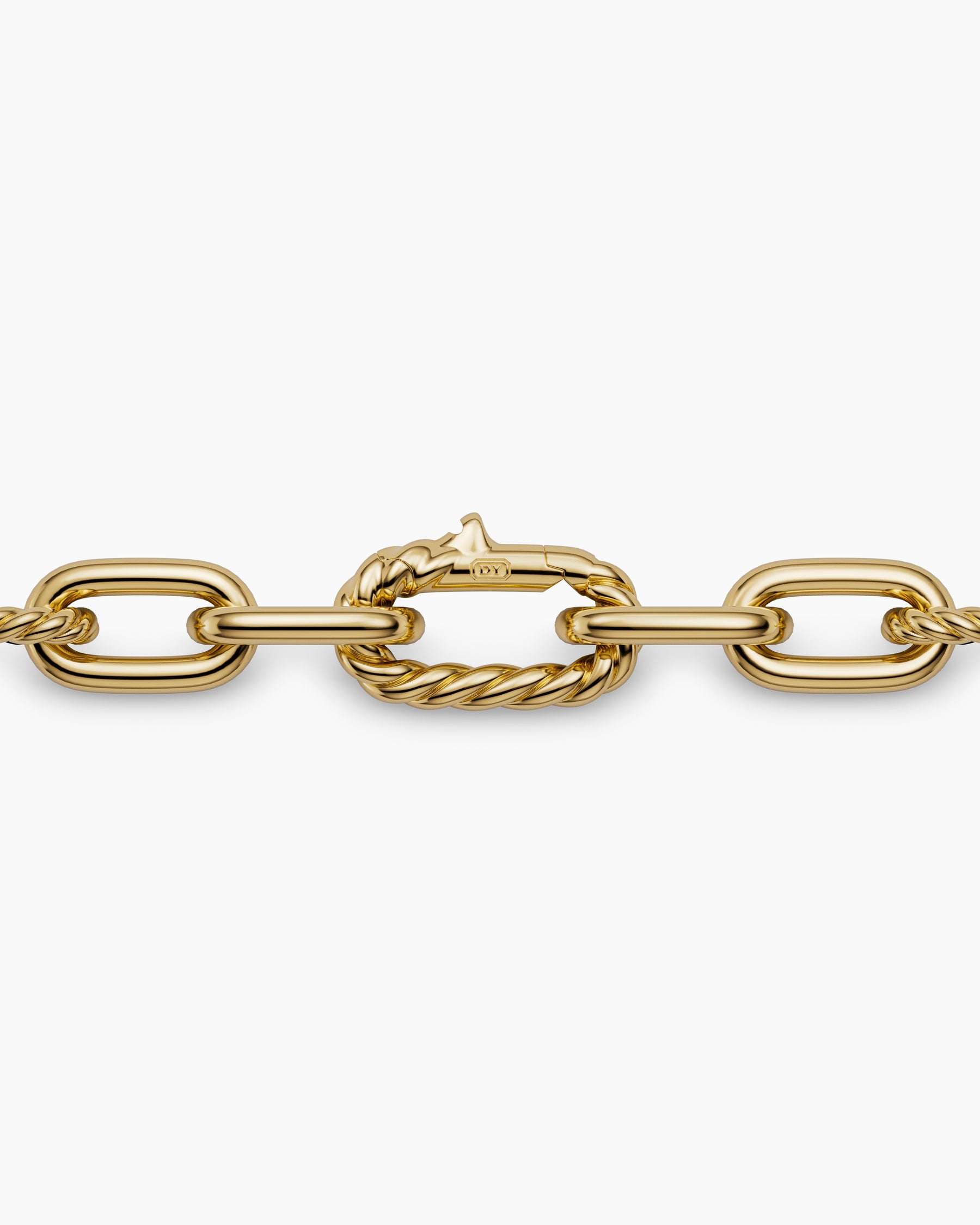 DY Madison Chain Necklace in 18K Yellow Gold, 8.5mm - Image 5