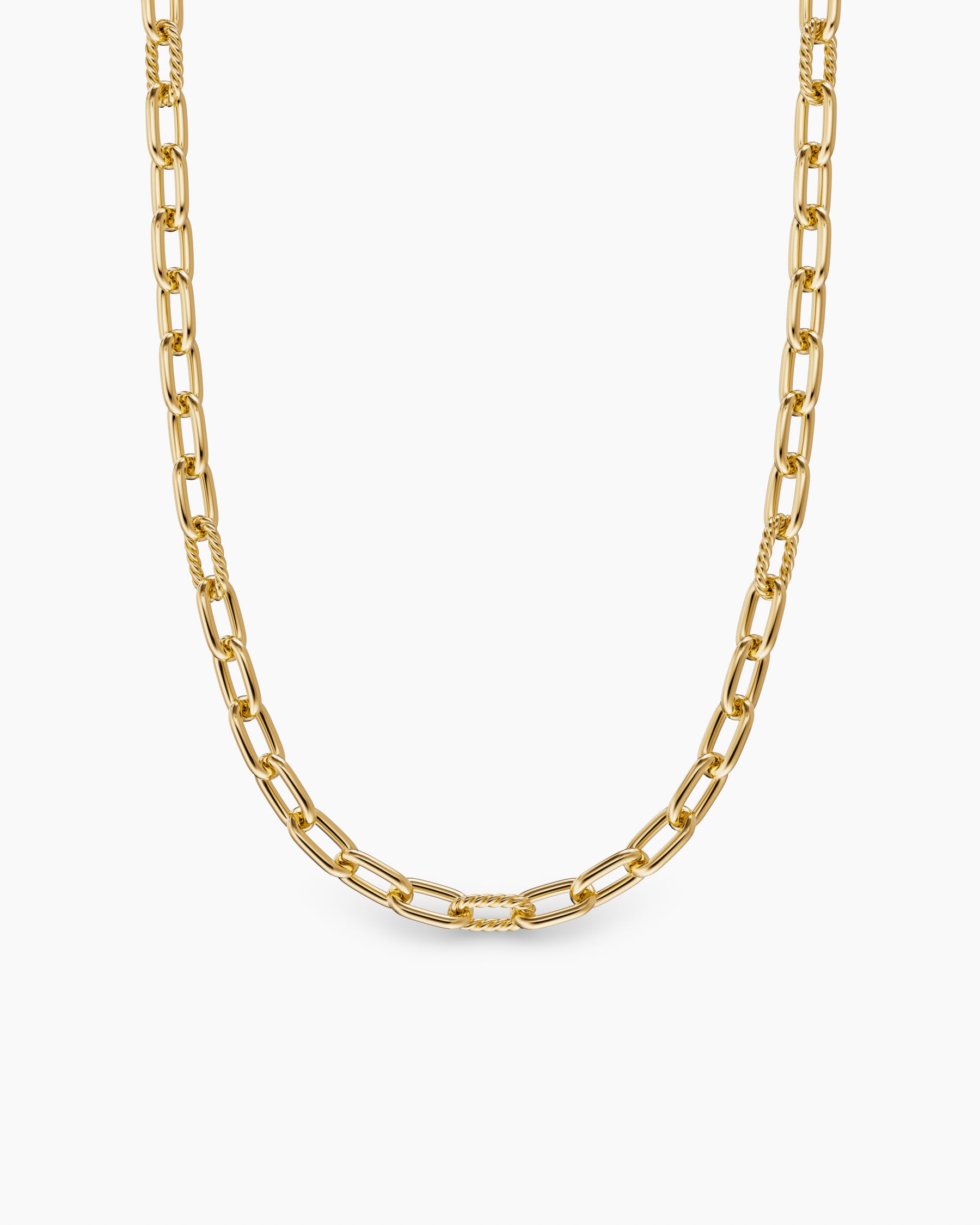 DY Madison Chain Necklace in 18K Yellow Gold, 8.5mm