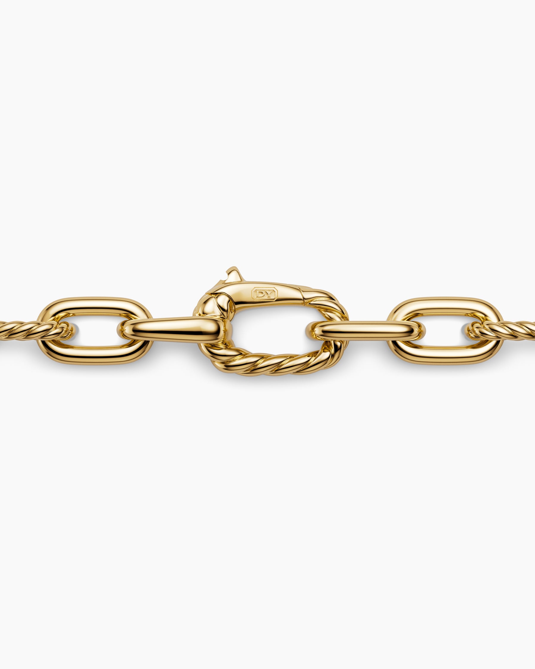 DY Madison Chain Necklace in 18K Yellow Gold, 6mm - Image 5
