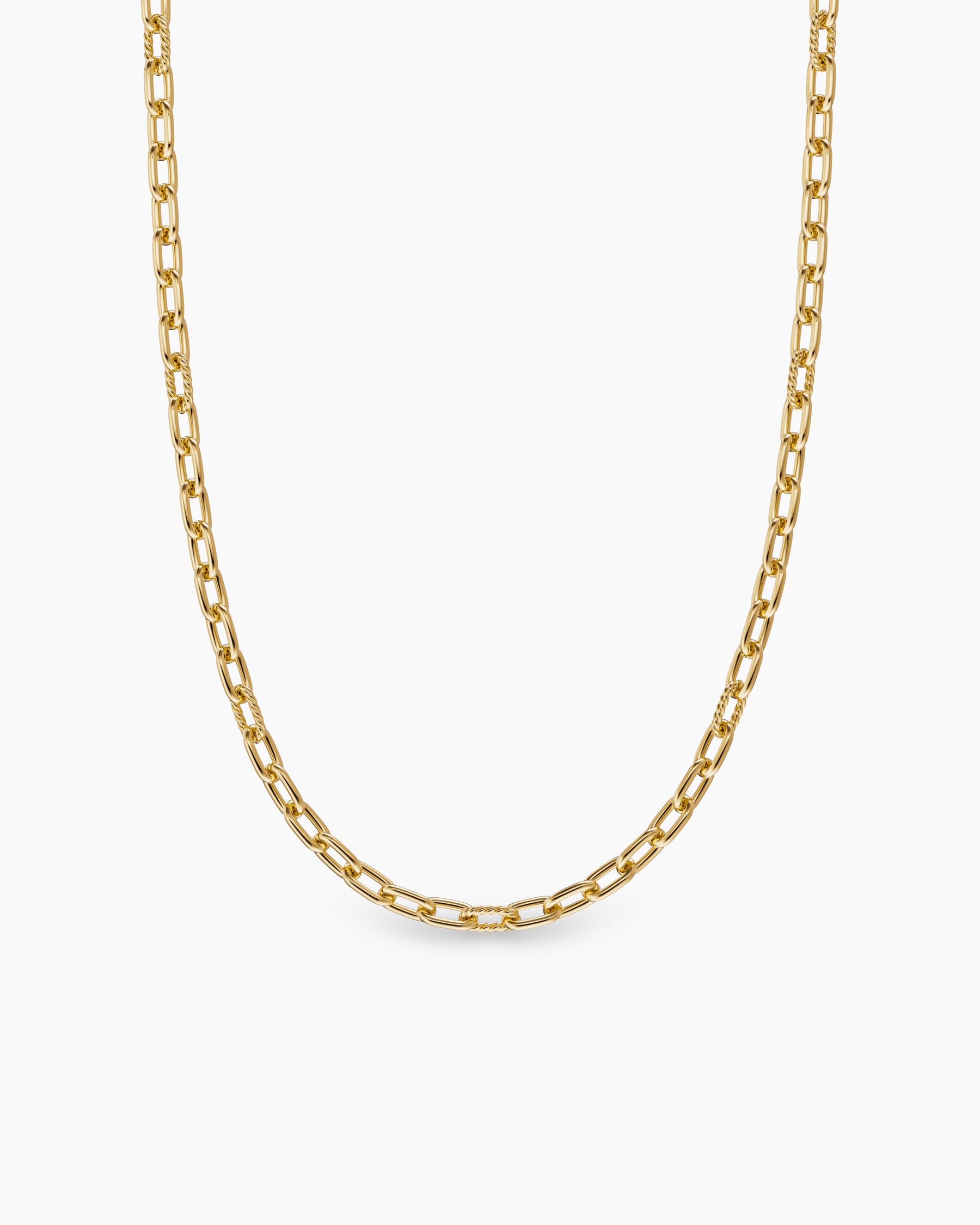 DY Madison Chain Necklace in 18K Yellow Gold, 6mm