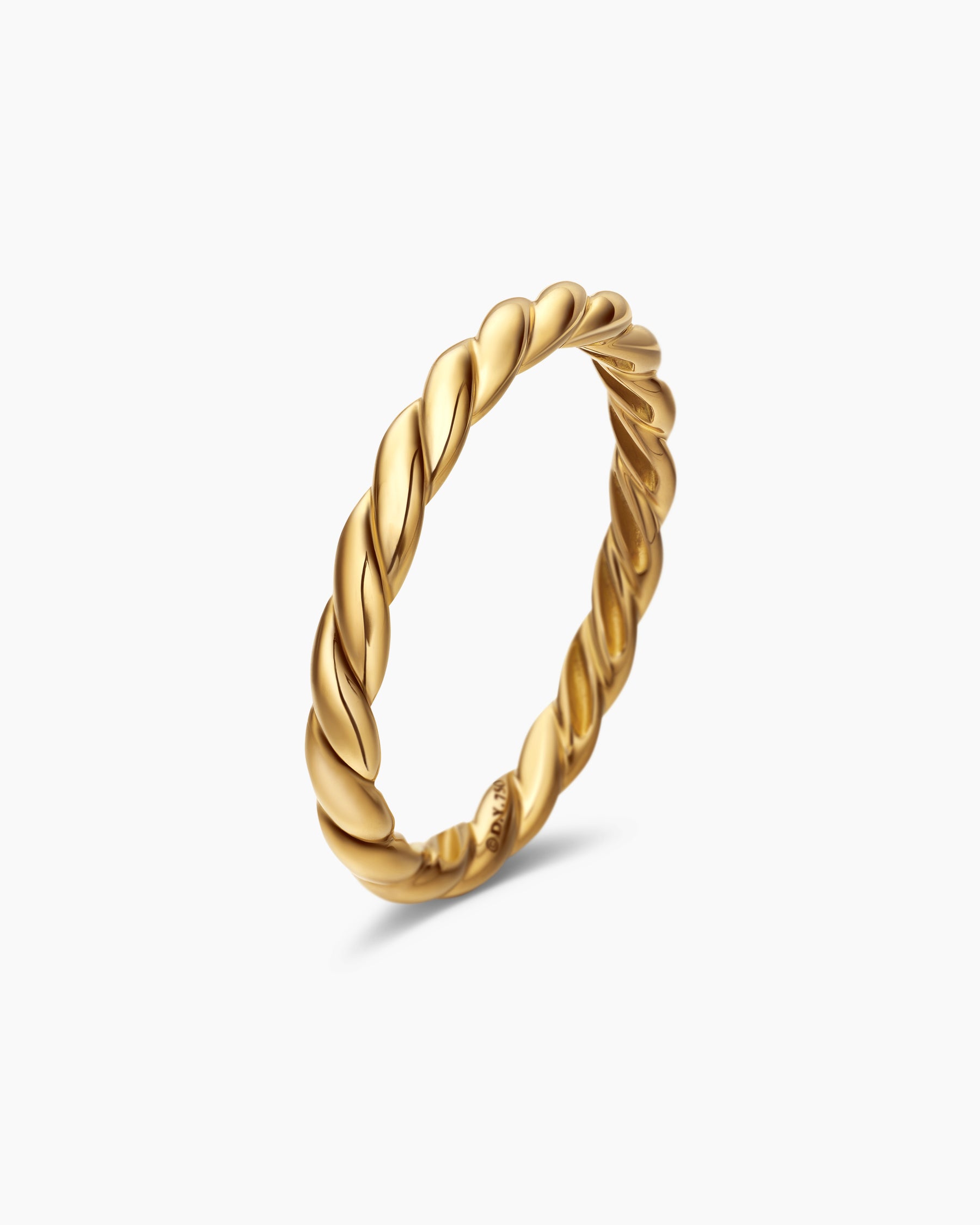 Petite Band Ring in 18K Yellow Gold, 2.7mm - Image 3