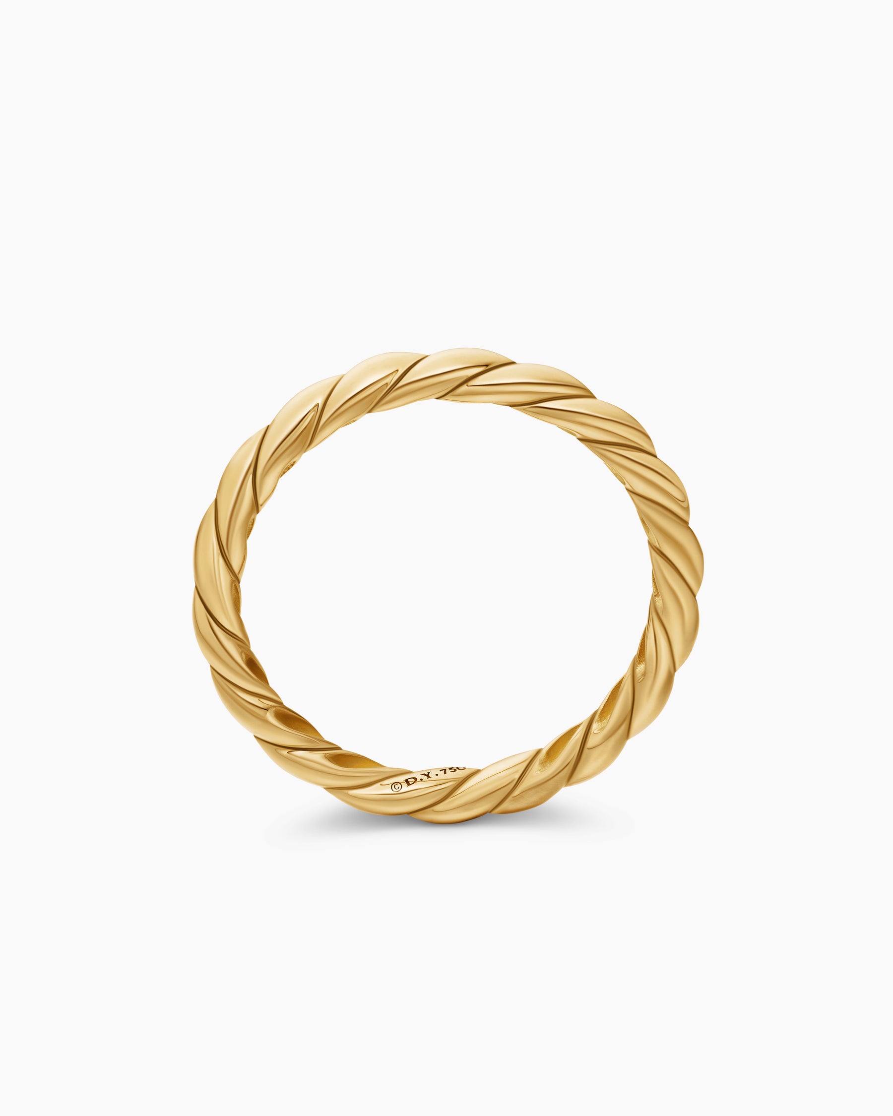 Petite Band Ring in 18K Yellow Gold, 2.7mm - Image 5