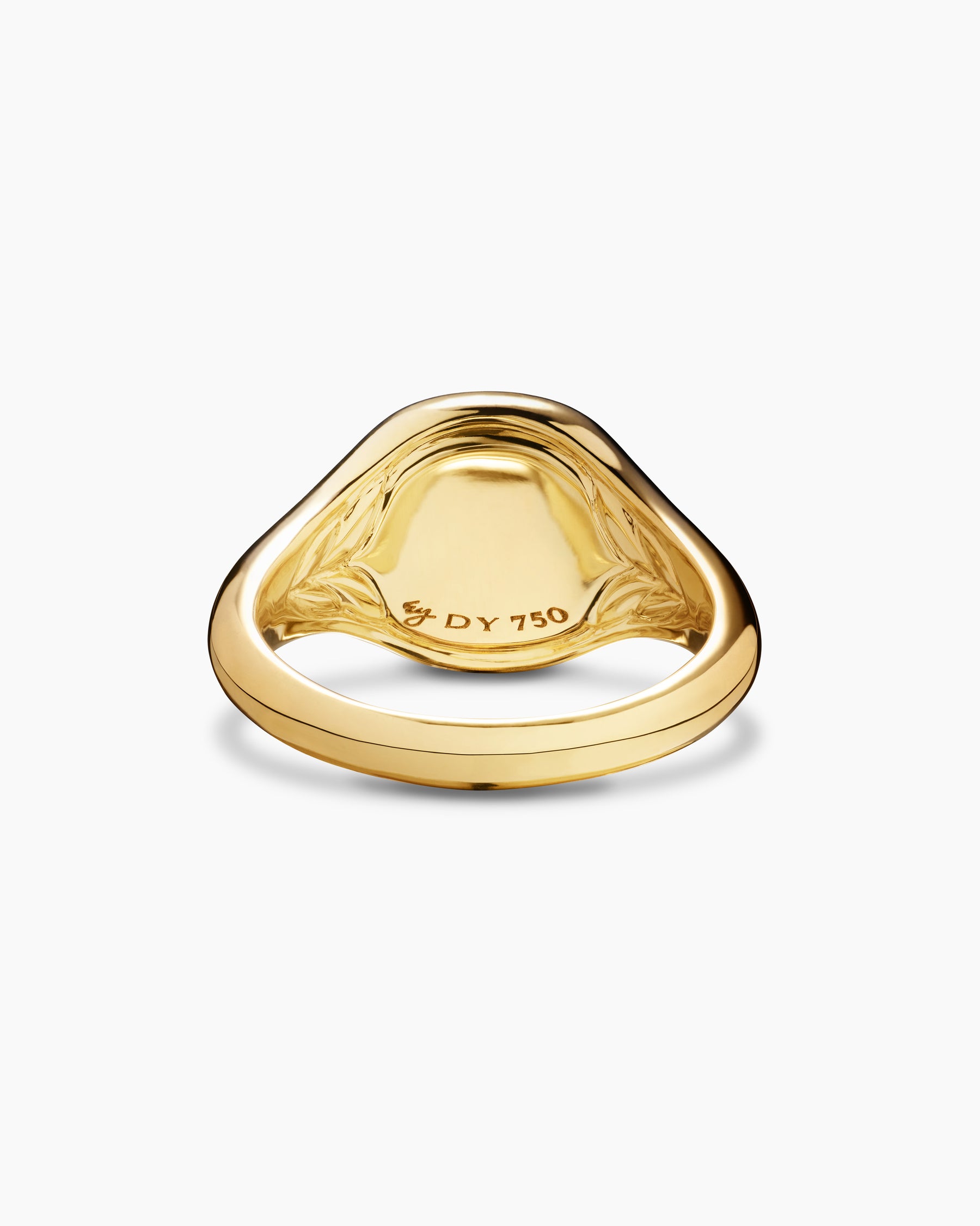 Cable Collectibles Evil Eye Pinky Ring in 18K Yellow Gold with Pavé Sapphires and Diamonds, 9.7mm - Image 6