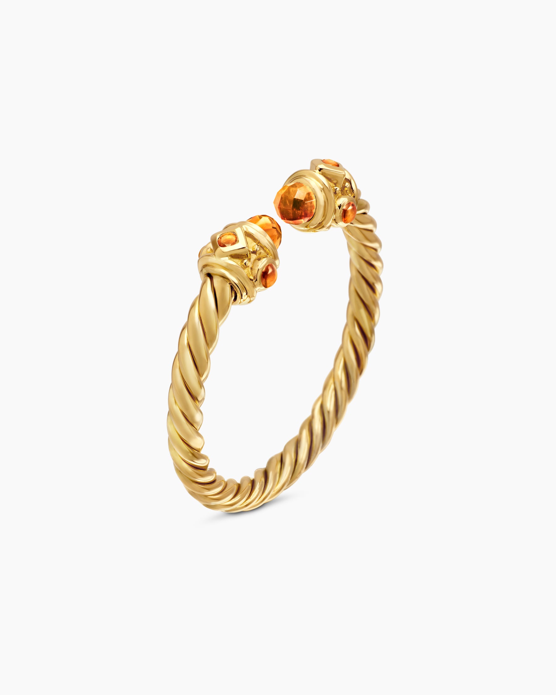 Renaissance Ring in 18K Yellow Gold with Madeira Citrine, 2.3mm - Image 3