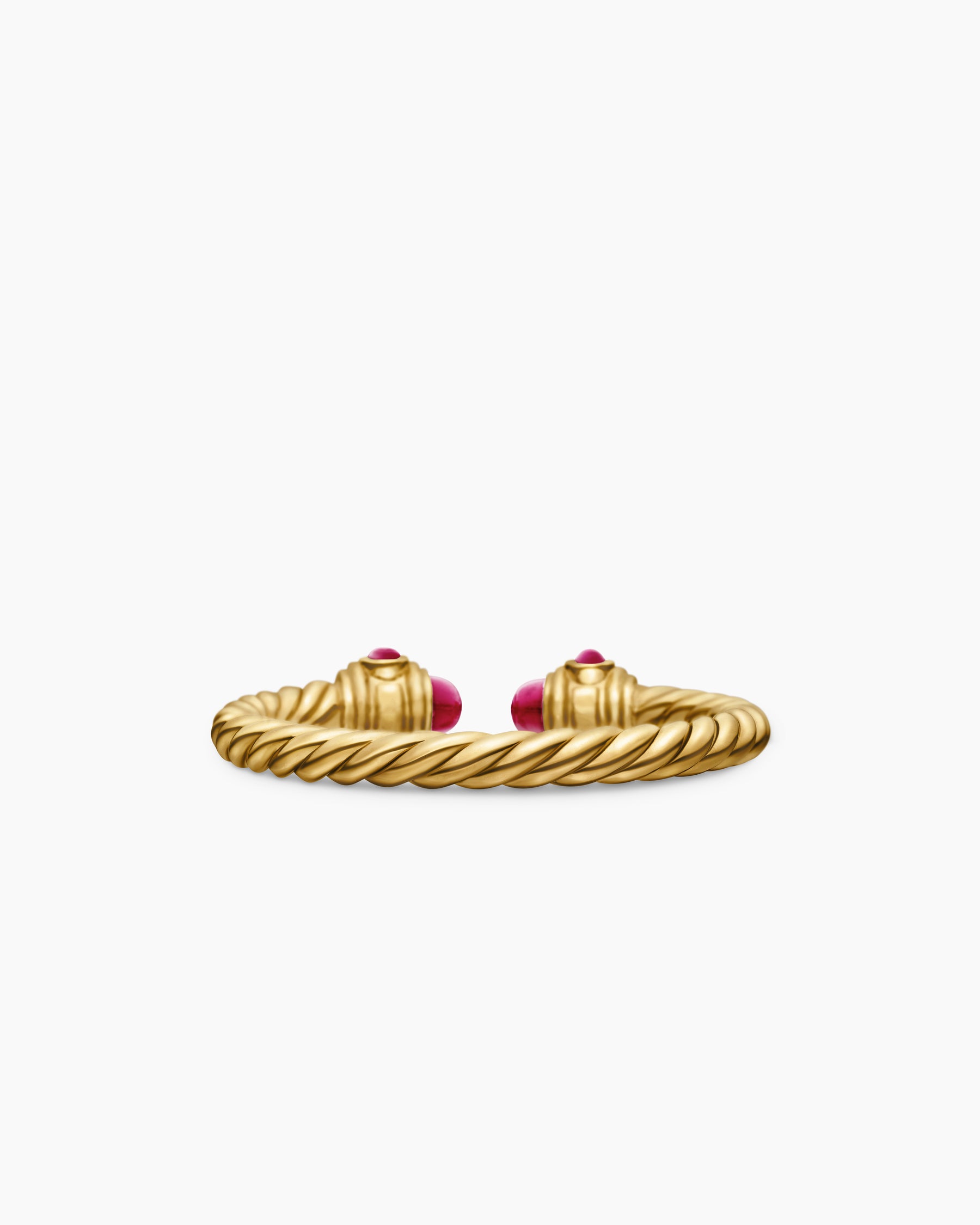 Renaissance Ring in 18K Yellow Gold with Rubies, 2.3mm - Image 6