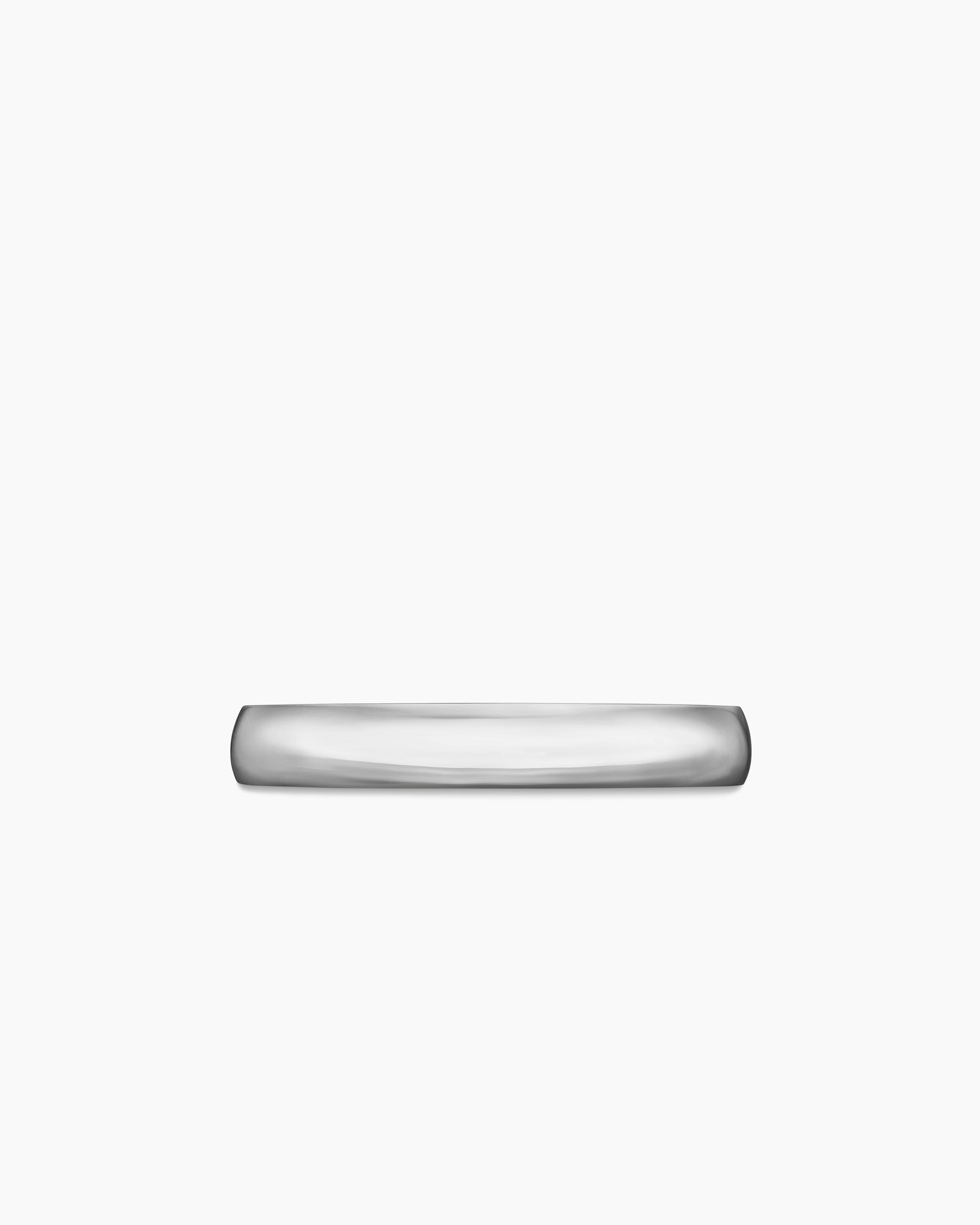 Streamline Band Ring in Platinum, 4mm - Image 4