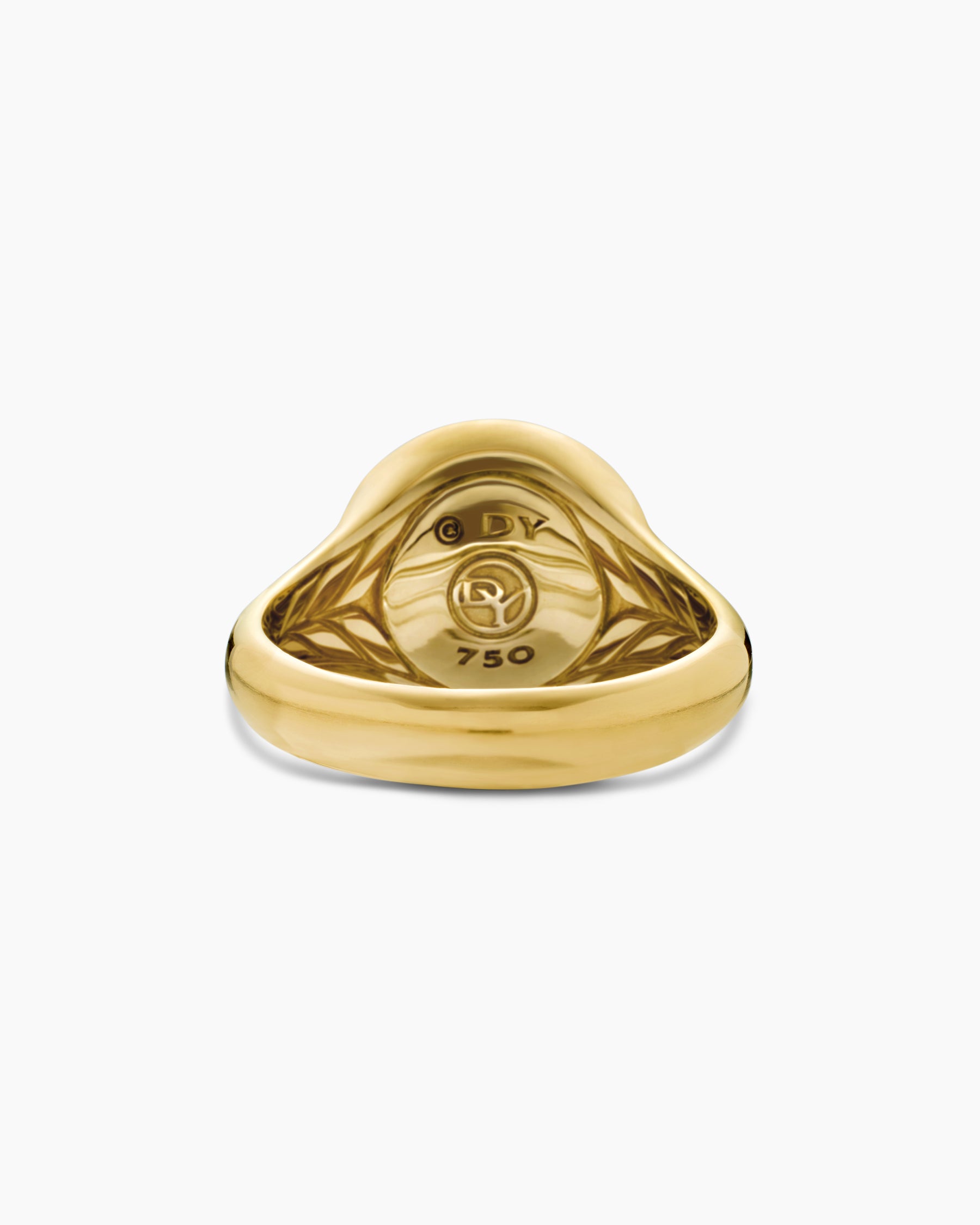 Petrvs Lion Pinky Ring in 18K Yellow Gold, 15mm - Image 6