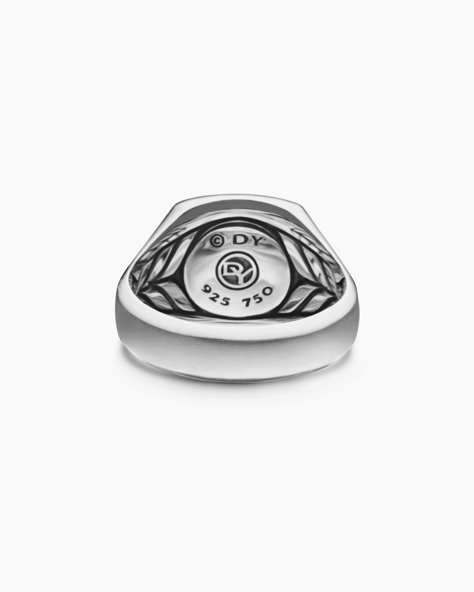 Petrvs Horse Pinky Ring in Sterling Silver with 18K Yellow Gold, 14.8mm - Image 6