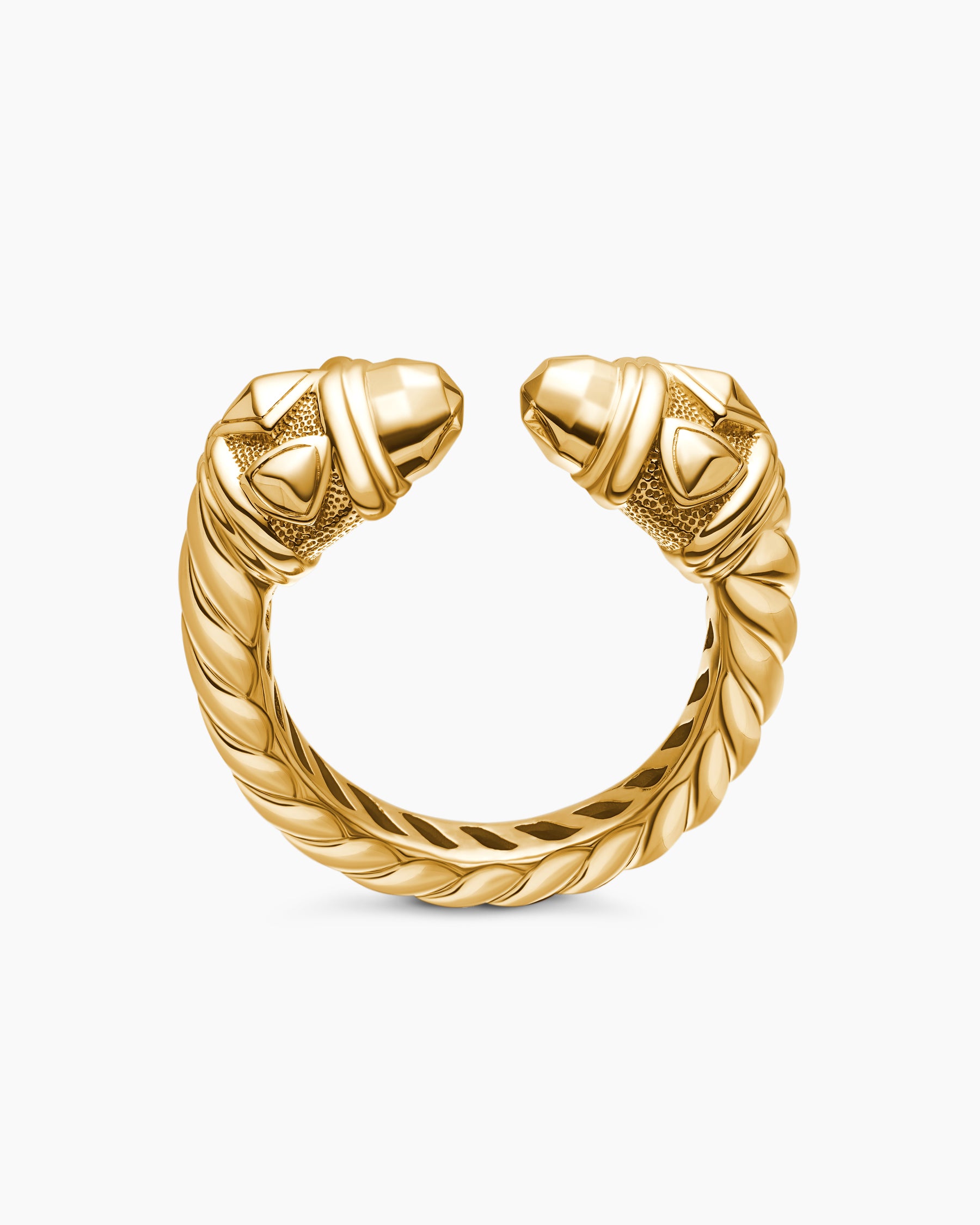 Renaissance Ring in 18K Yellow Gold, 10mm - Image 7