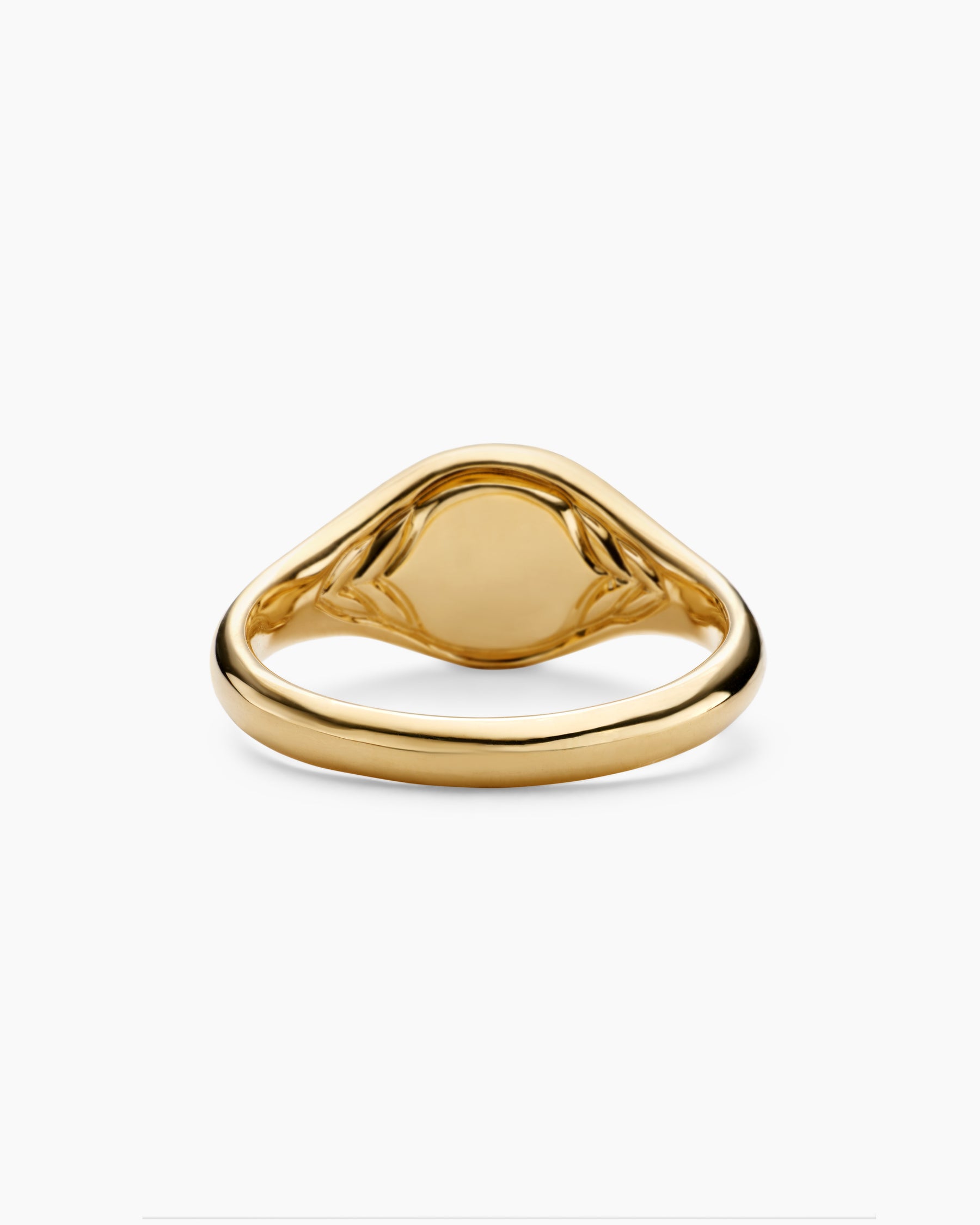 Cable Collectibles Starset Pinky Ring in 18K Yellow Gold with Center Diamond, 7mm - Image 6