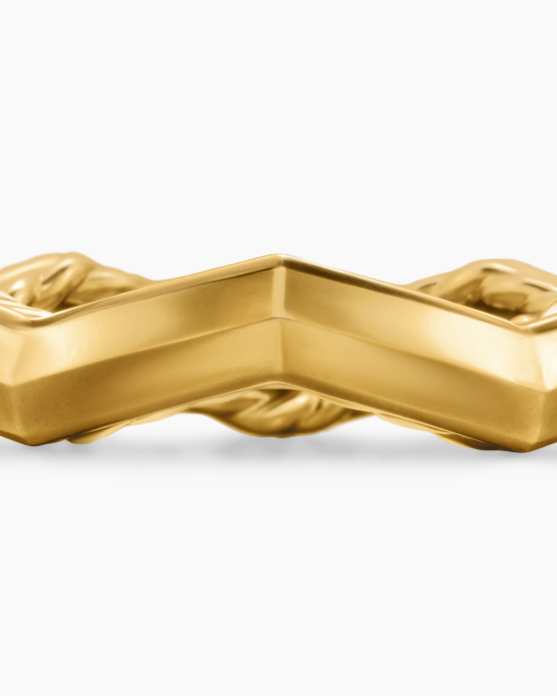 Zig Zag Stax Ring in 18K Yellow Gold, 3mm - Image 5