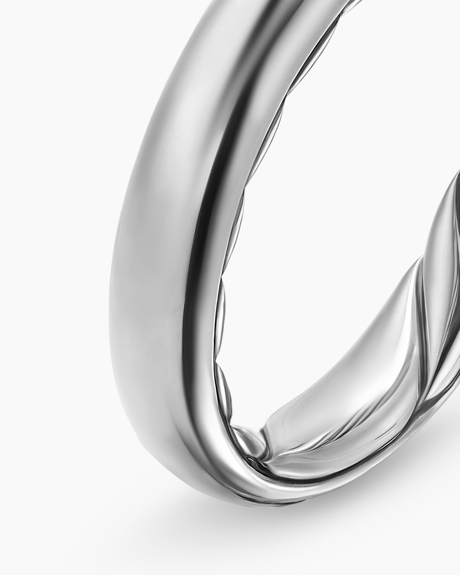 DY Mercer Band Ring in Sterling Silver, 3.7mm - Image 5