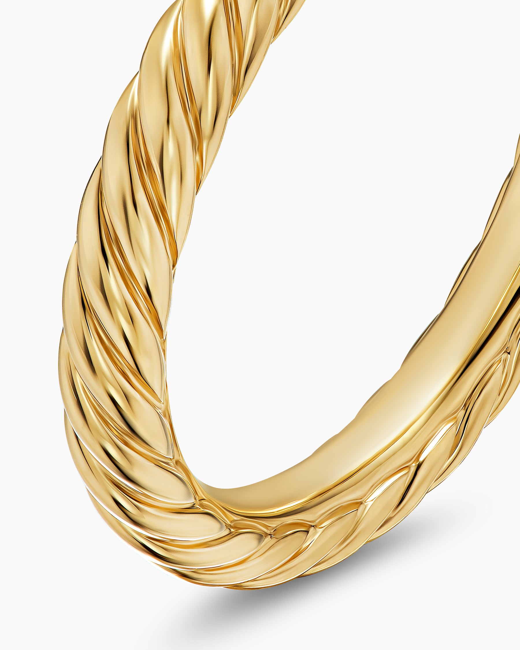 Cable Band Ring in 18K Yellow Gold, 2.8mm - Image 6