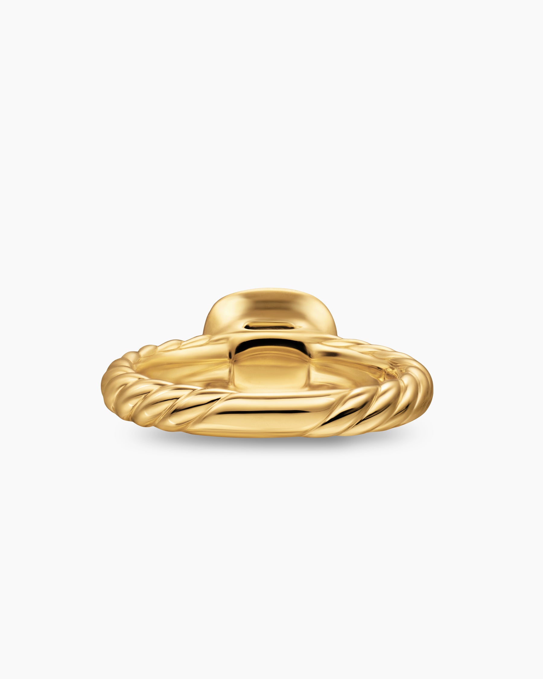 DY Mercer Color Stone Ring in 18K Yellow Gold with Prasiolite, 7mm - Image 6