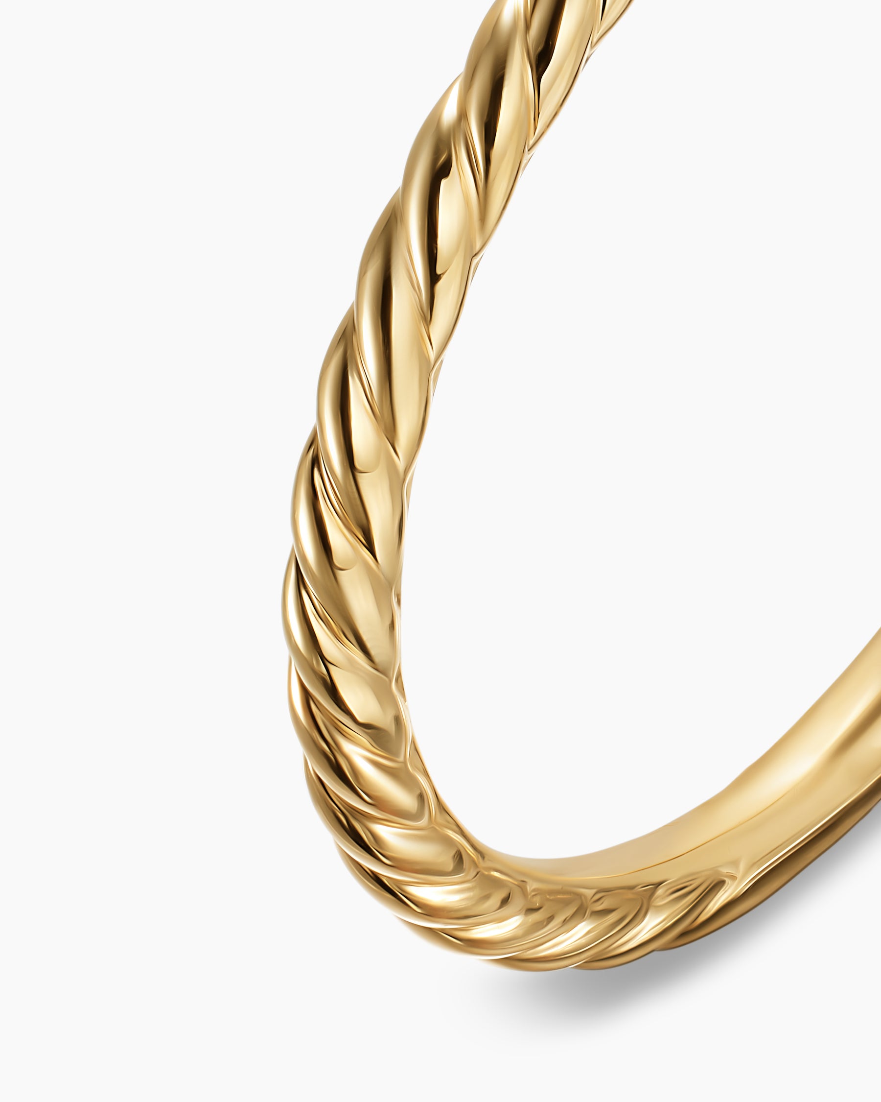 Cable Band Ring in 18K Yellow Gold, 1.7mm - Image 5