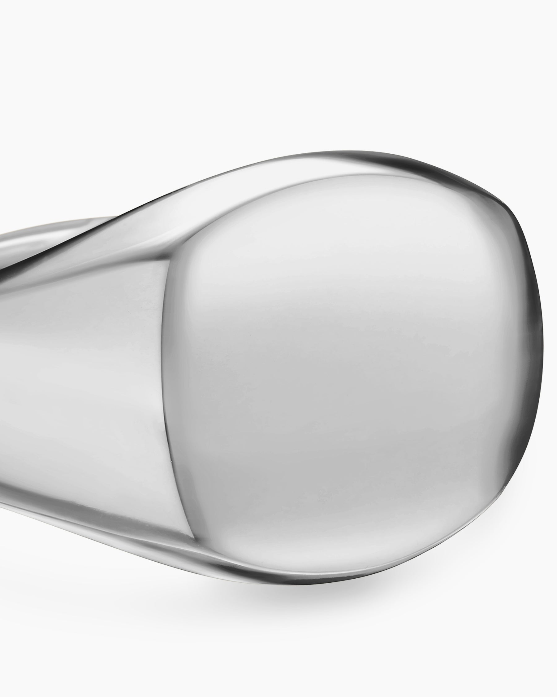 Streamline Pinky Ring in Sterling Silver, 14mm - Image 5